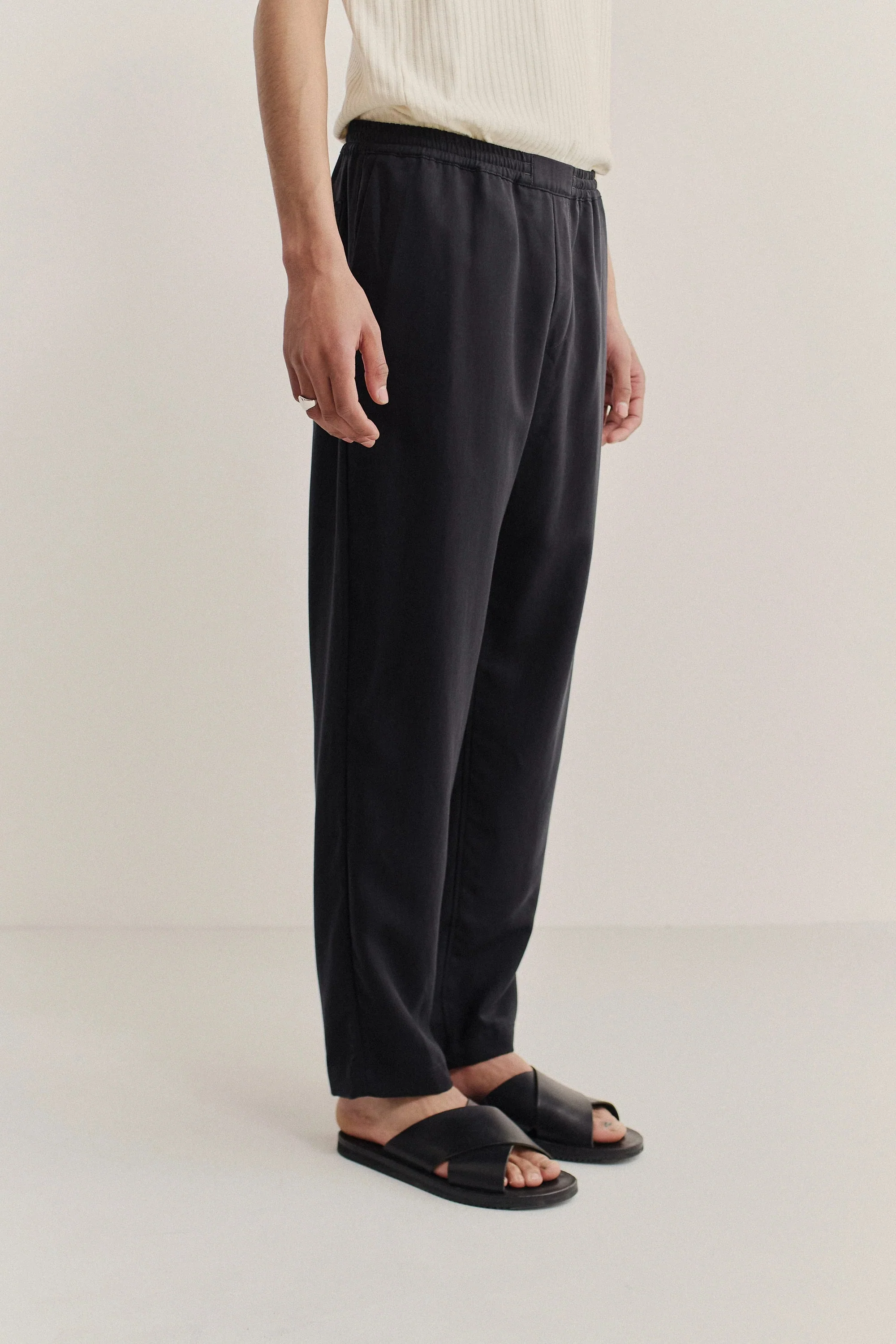 Banasa Pants Soft Black Twill - Image 4