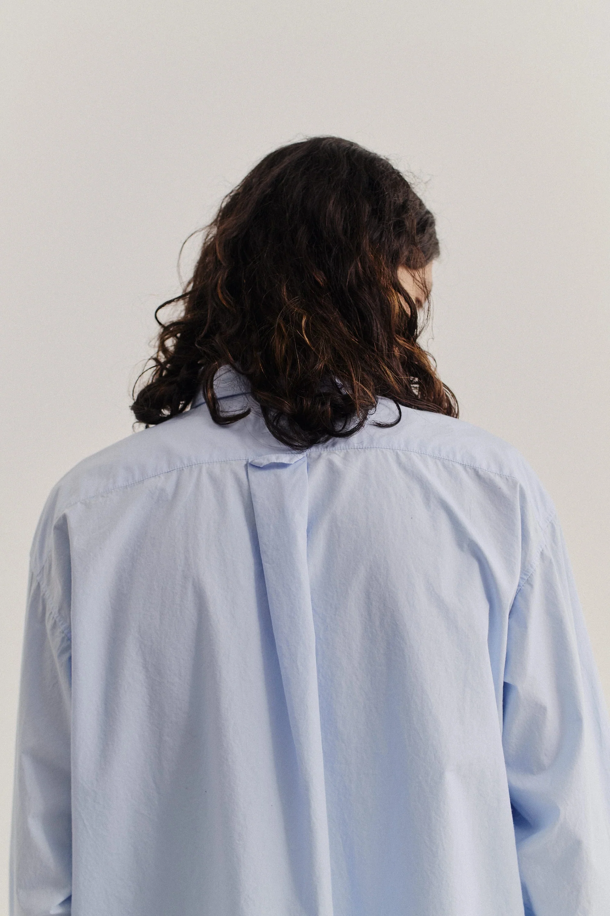 Banita Button Down Shirt Cluster Washed Blue - Image 5