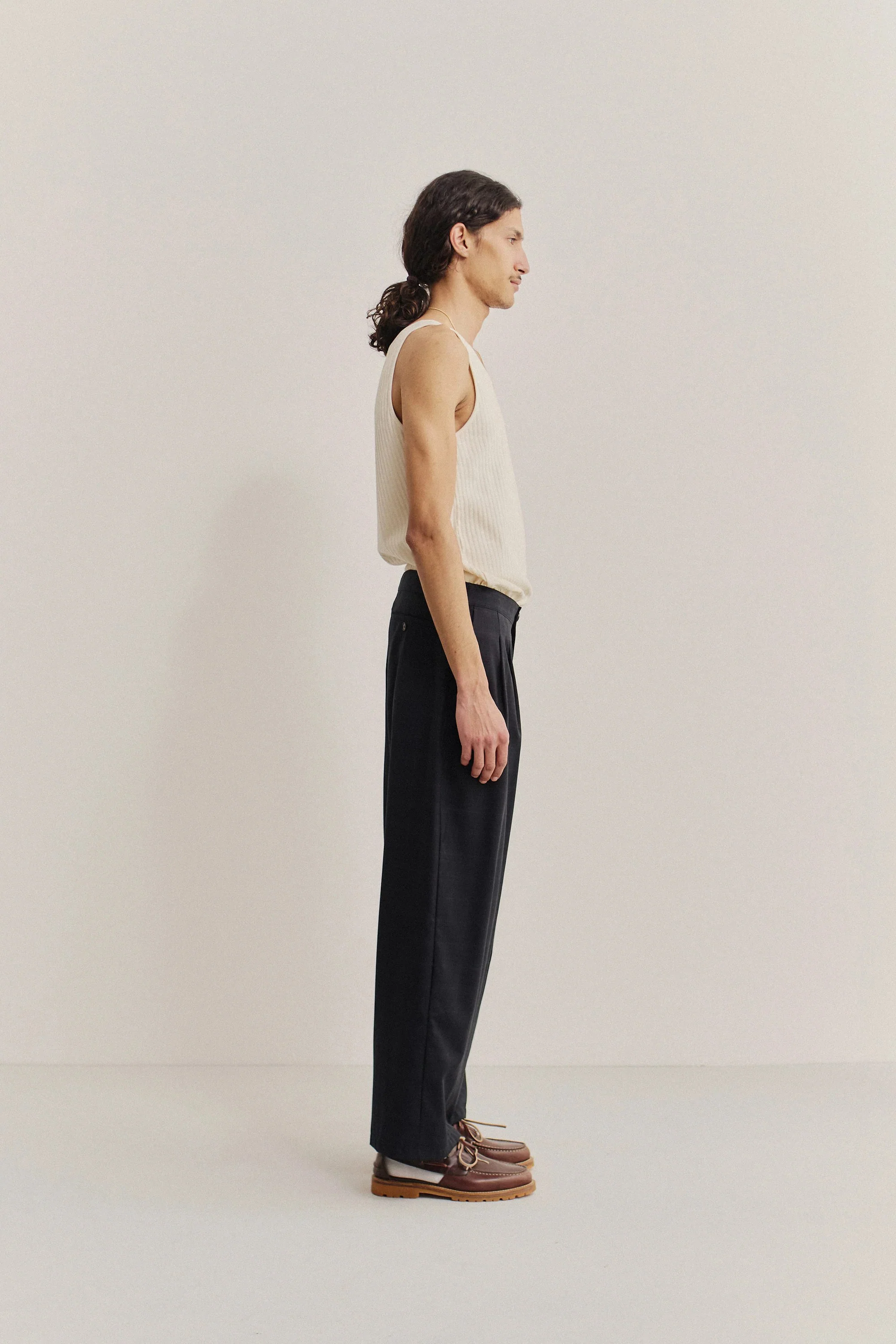 Piero Pants Checkered Black - Image 3