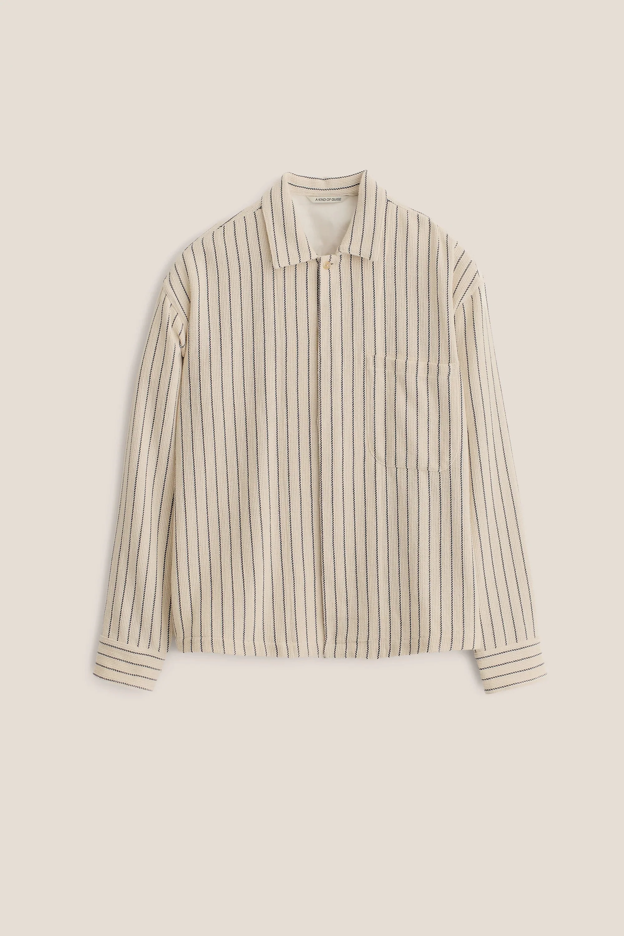 Rumba Shirt Blue Panama Stripe - Image 7