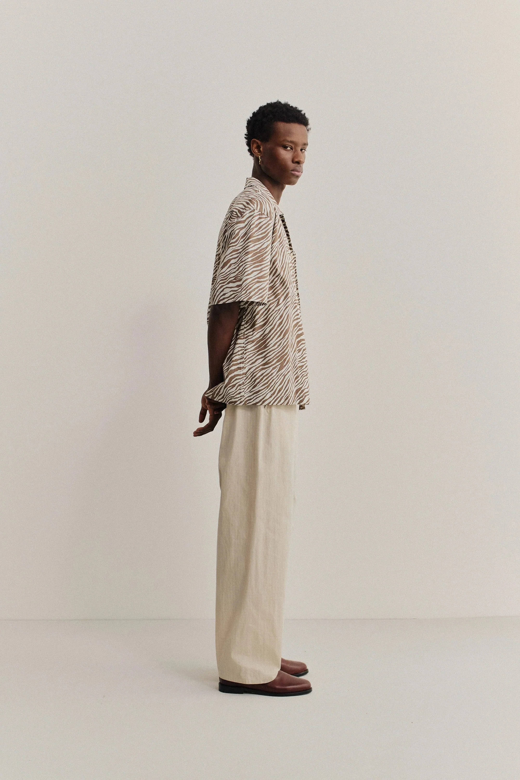 Samurai Trousers Off White Ripstop - Image 6