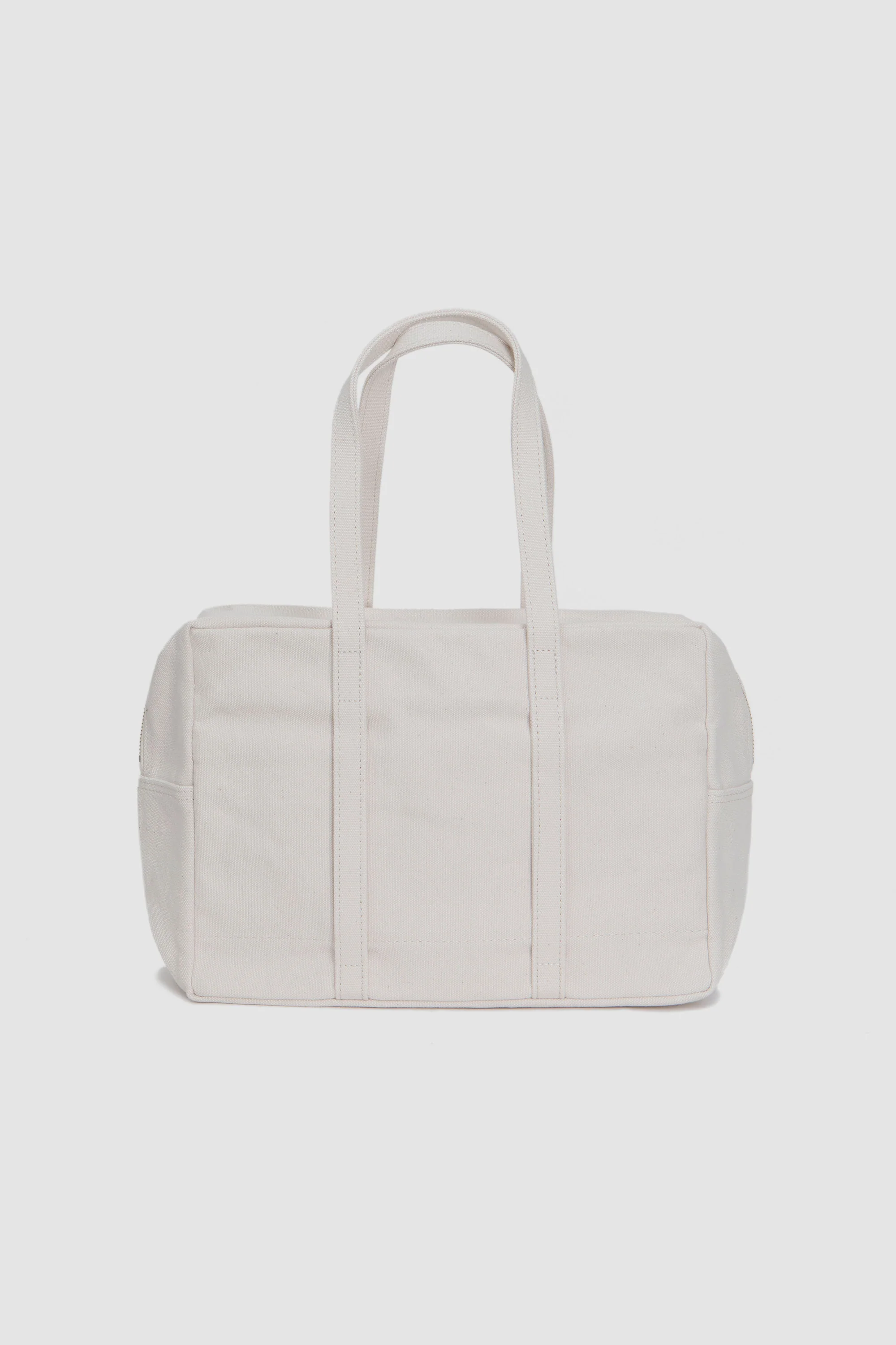 Boston Canvas Bag White S