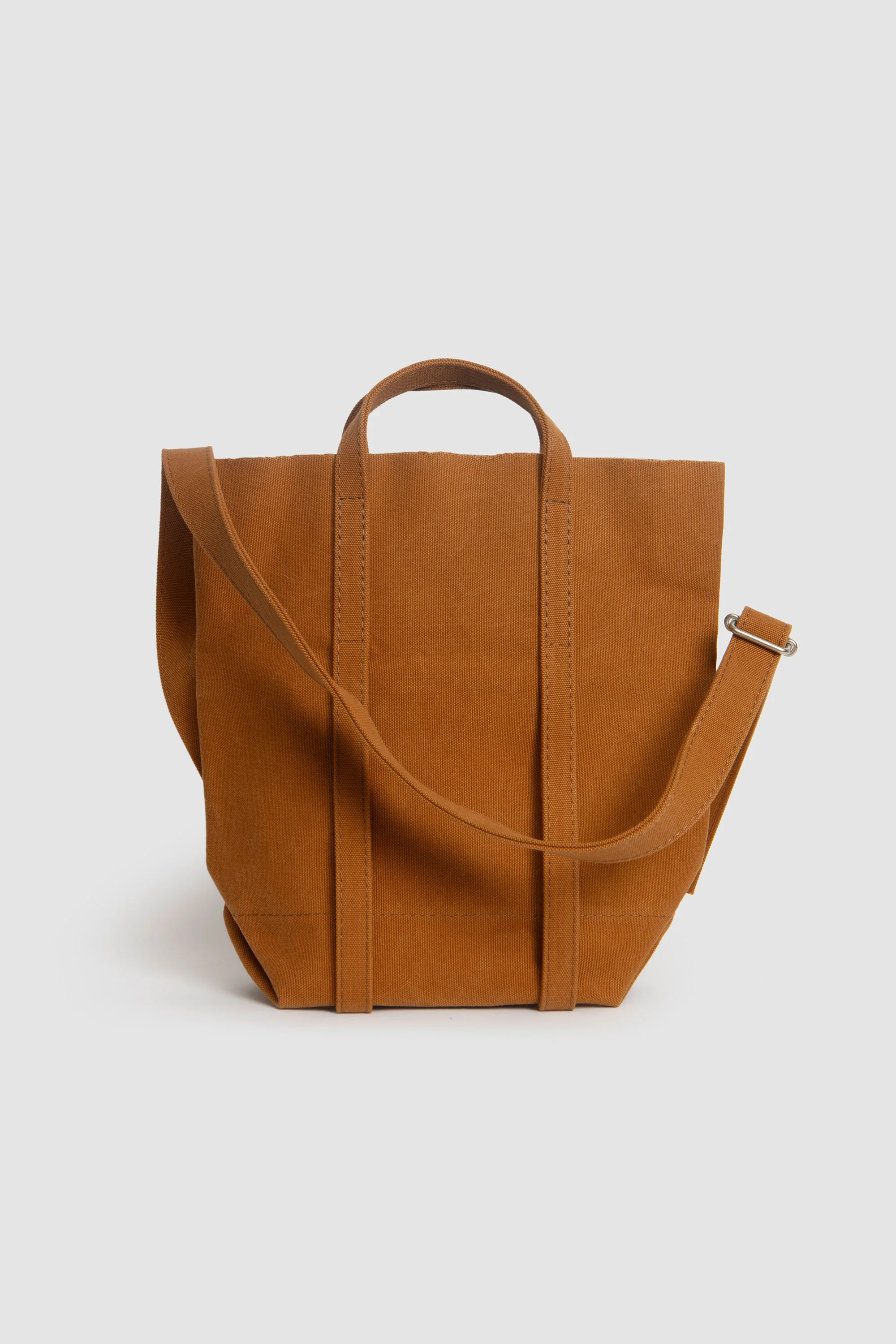 Washed Canvas 2way Messenger Bag S Mustard - Image 2