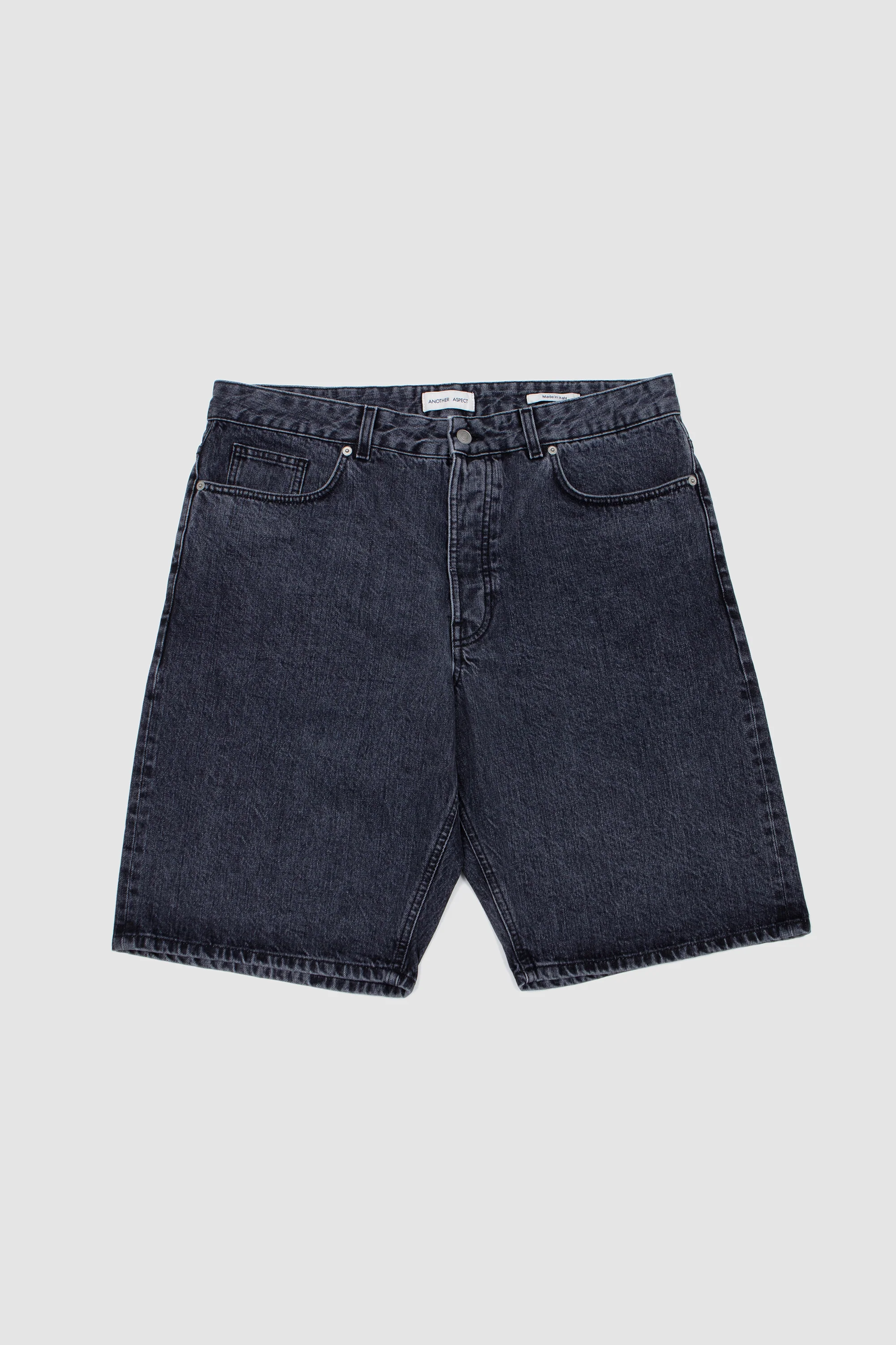 Another Denim Shorts 1.0 Faded Black - Image 2
