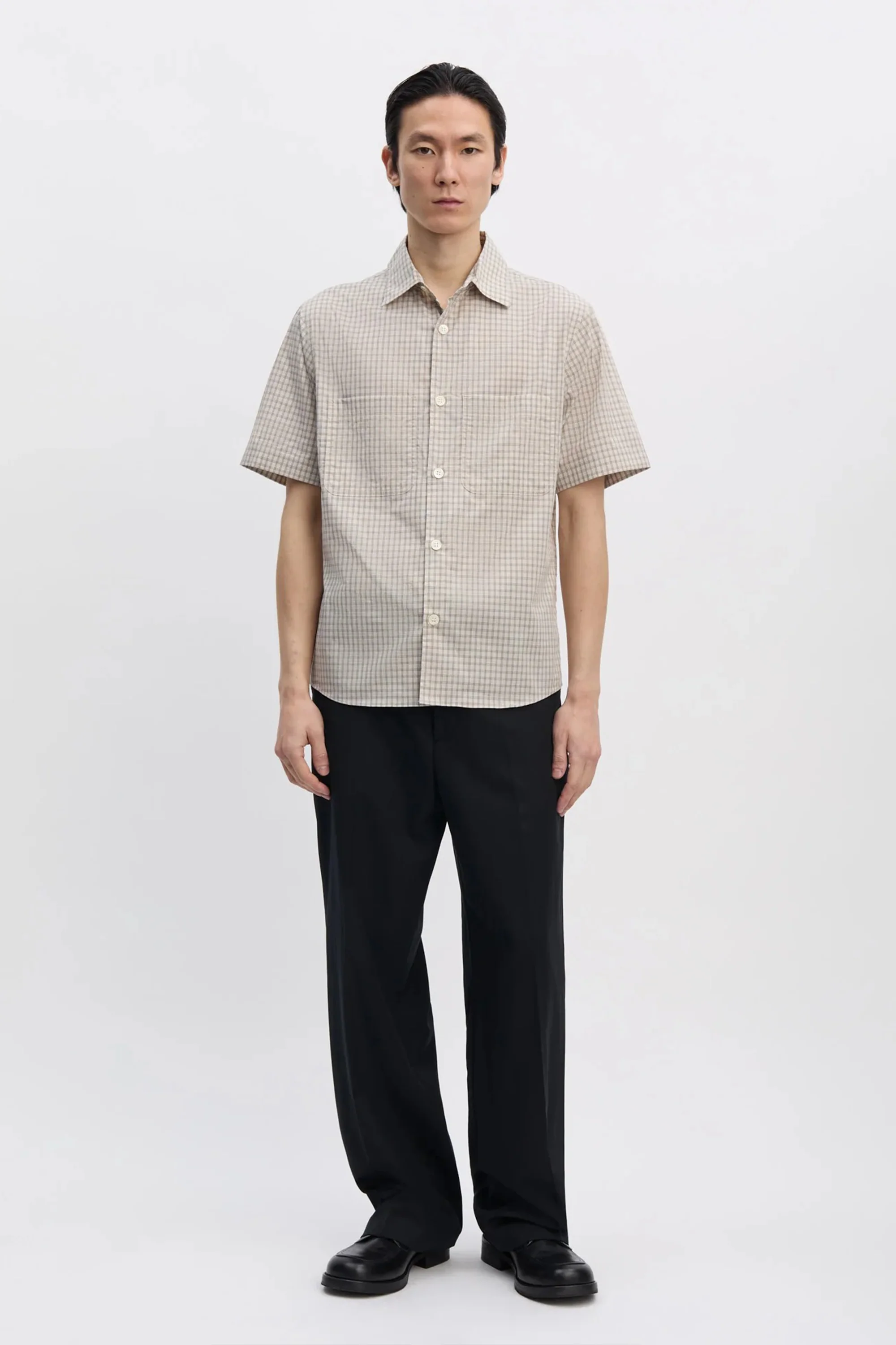 Another Shirt 4.1 JPN Blue/ White Check - Image 3