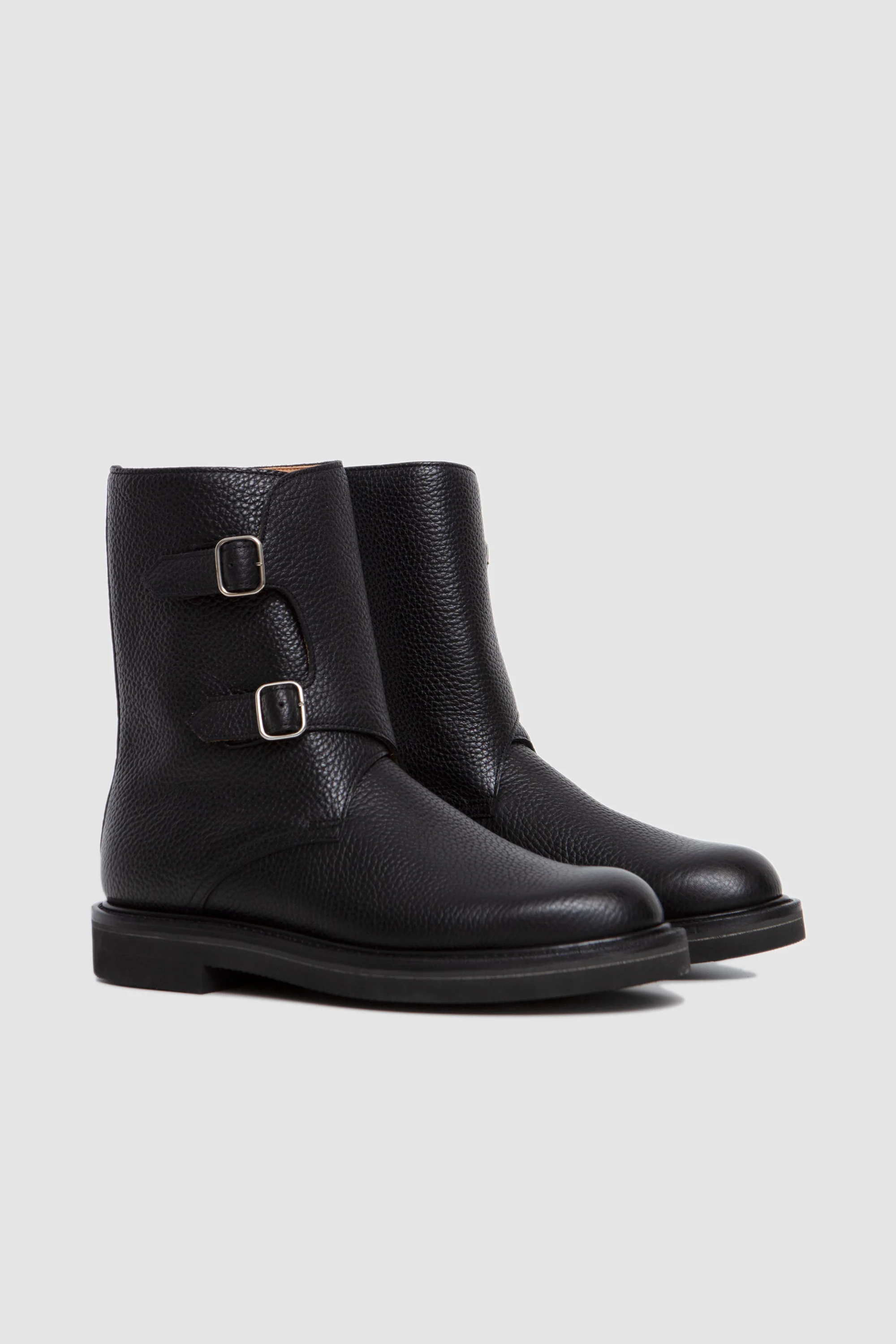 Leather Work Boots Black - Image 3