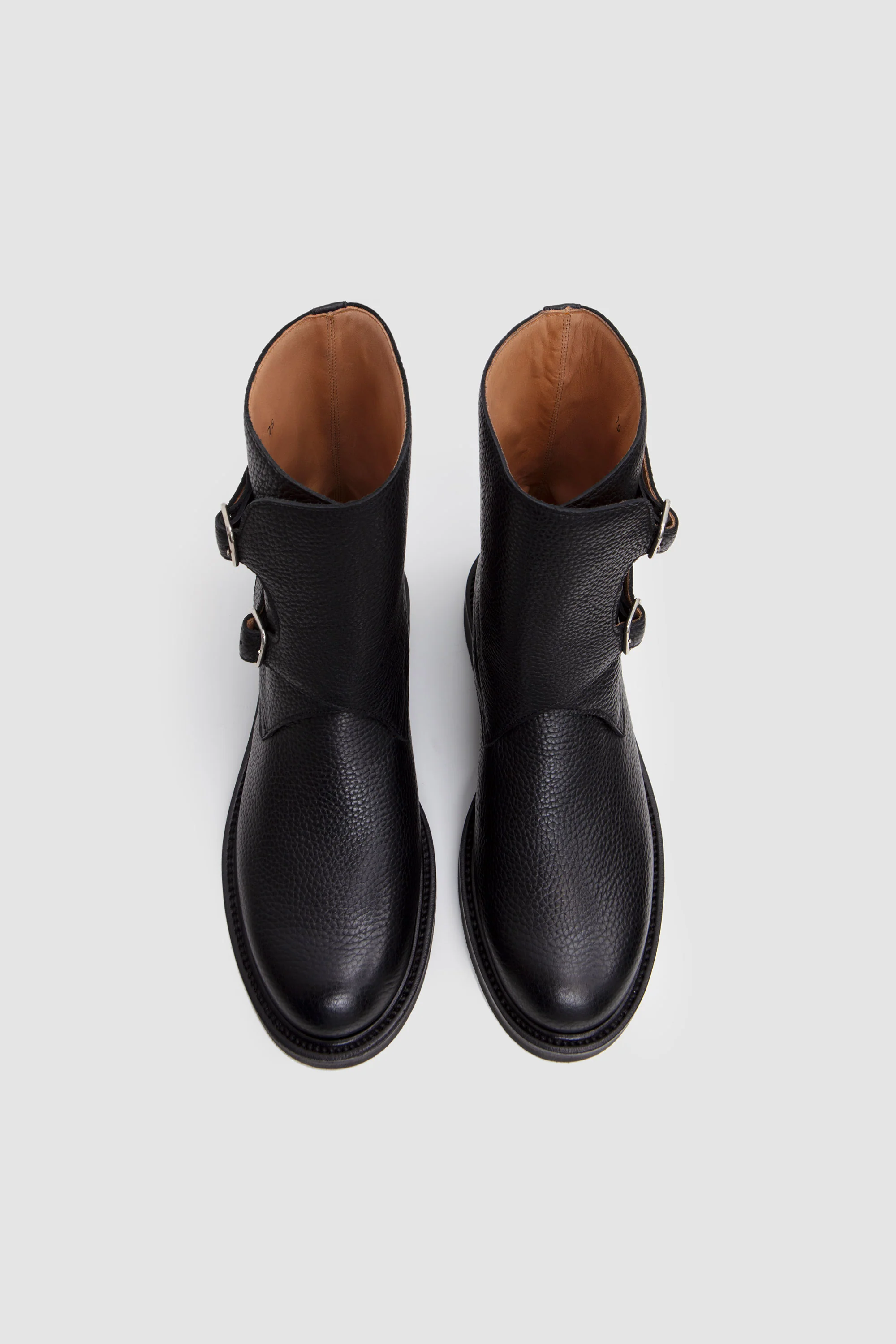 Leather Work Boots Black - Image 4