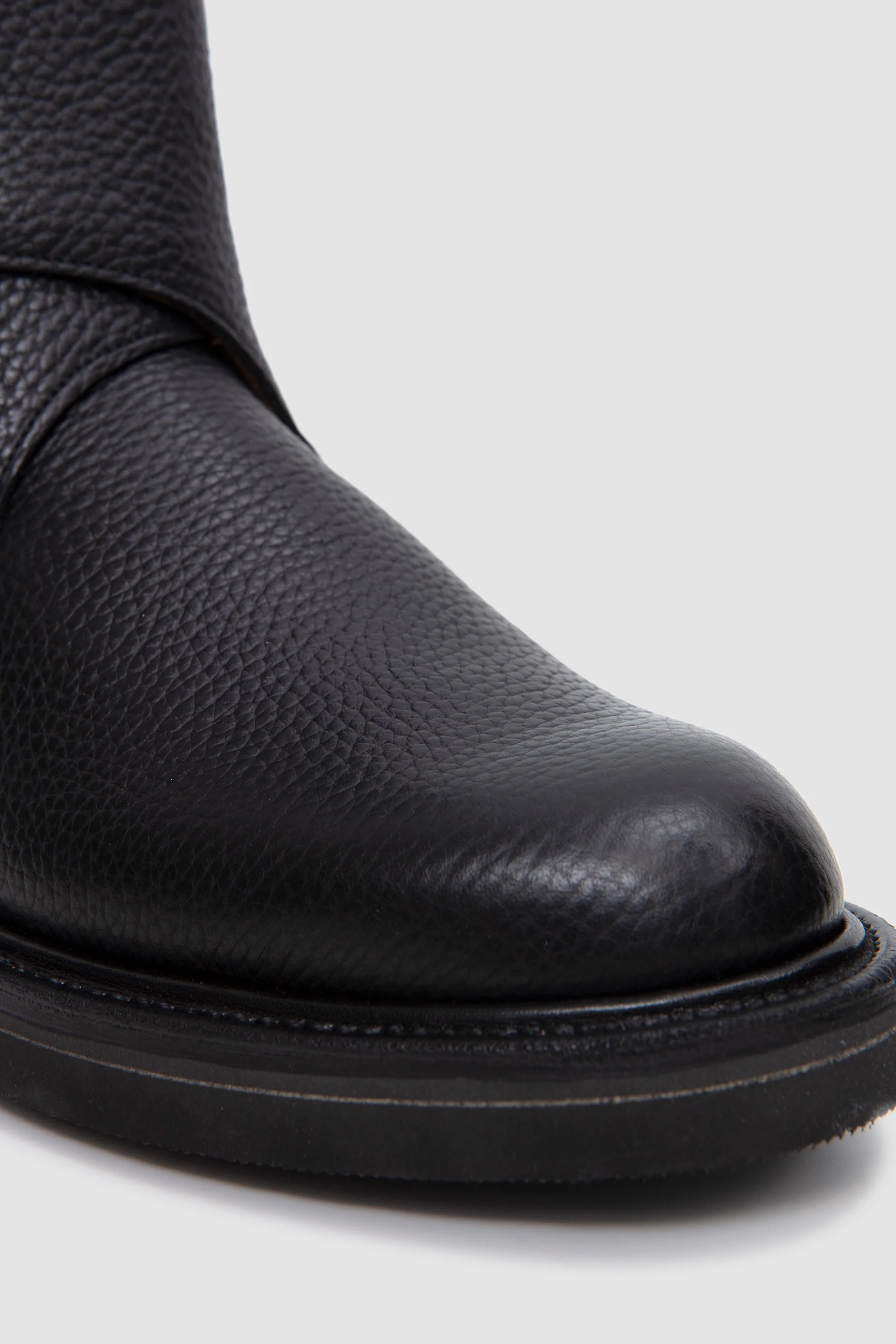 Leather Work Boots Black - Image 6