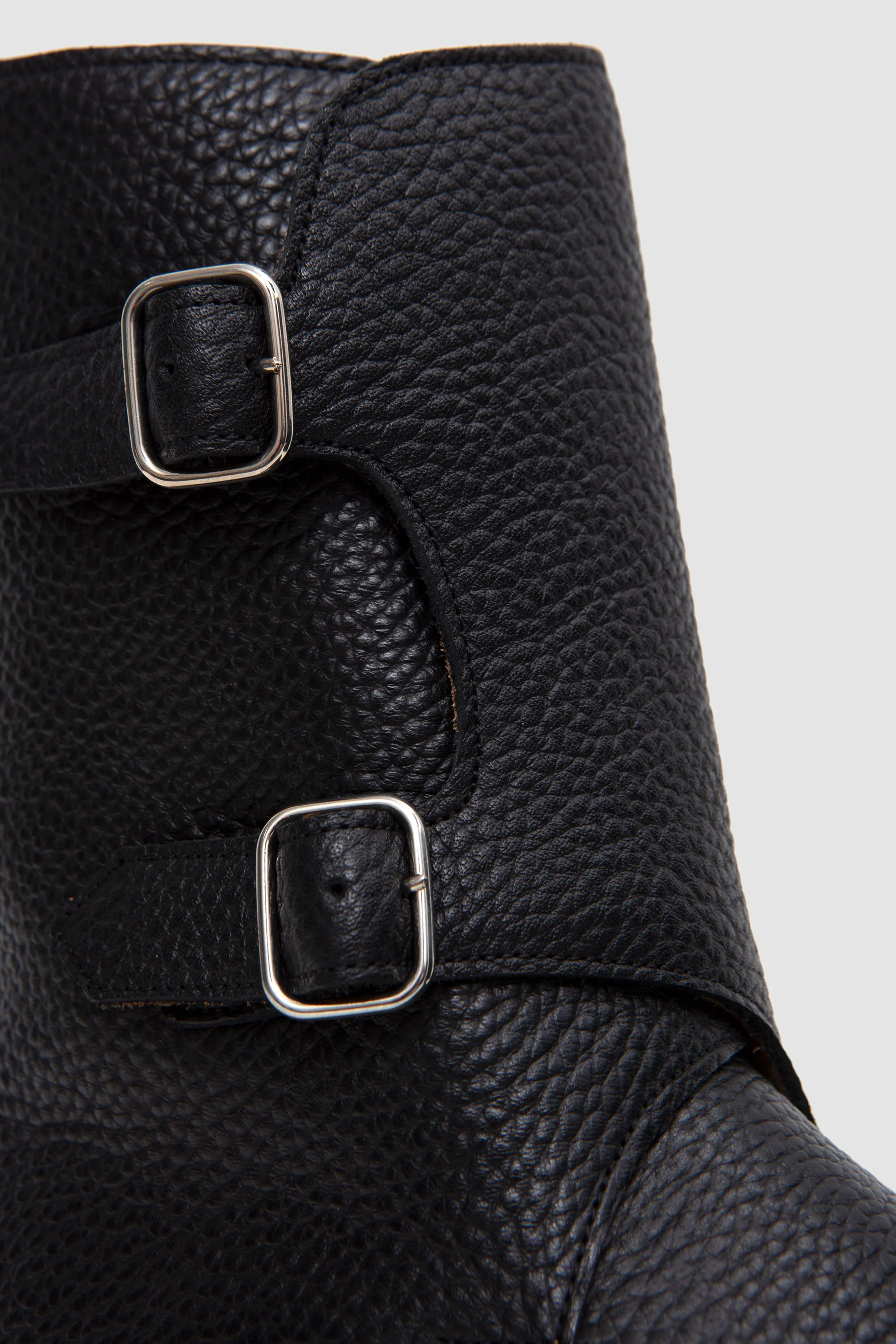 Leather Work Boots Black - Image 7