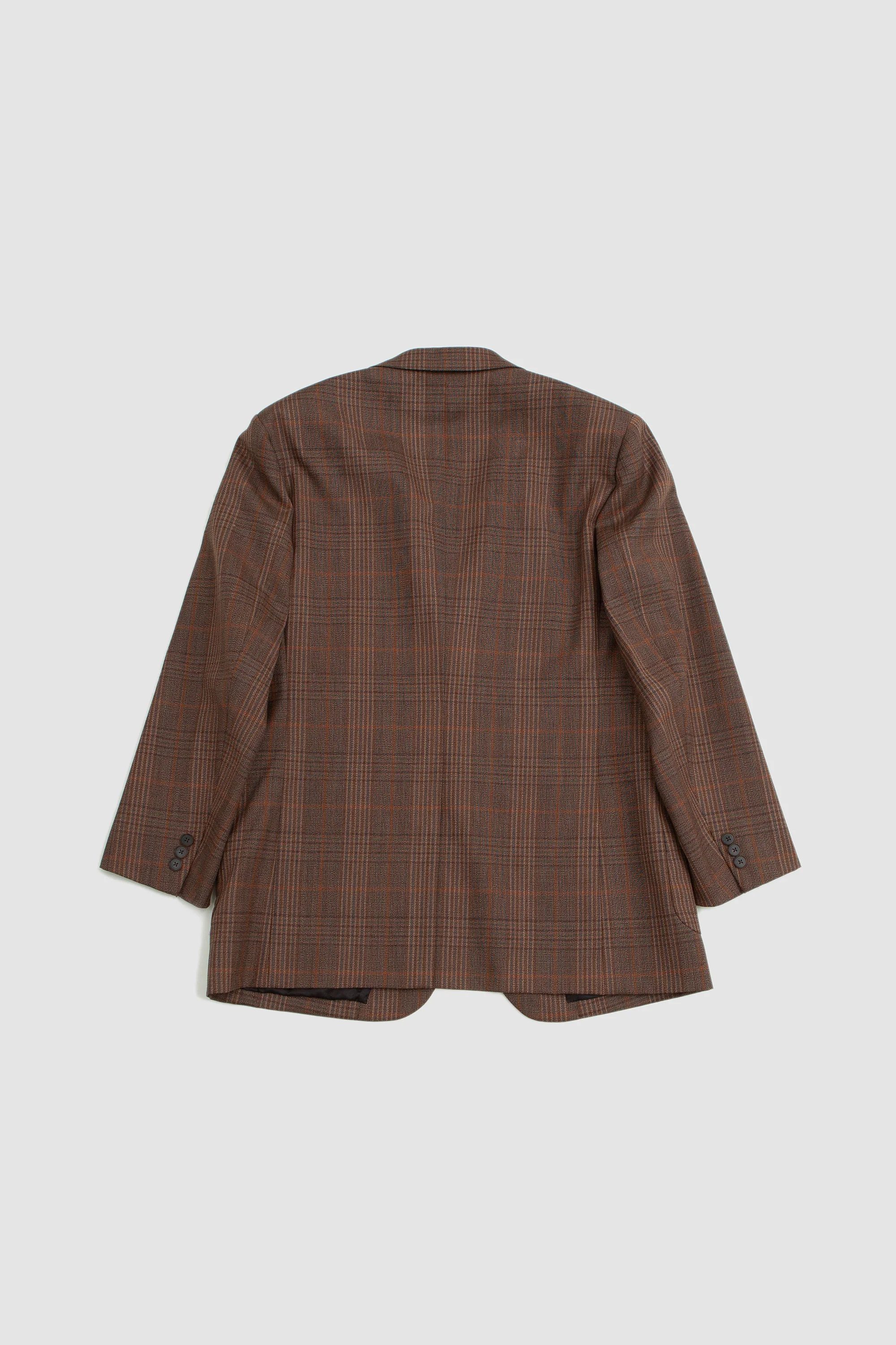 Bluefaced Wool Check Jacket Brown - Image 5