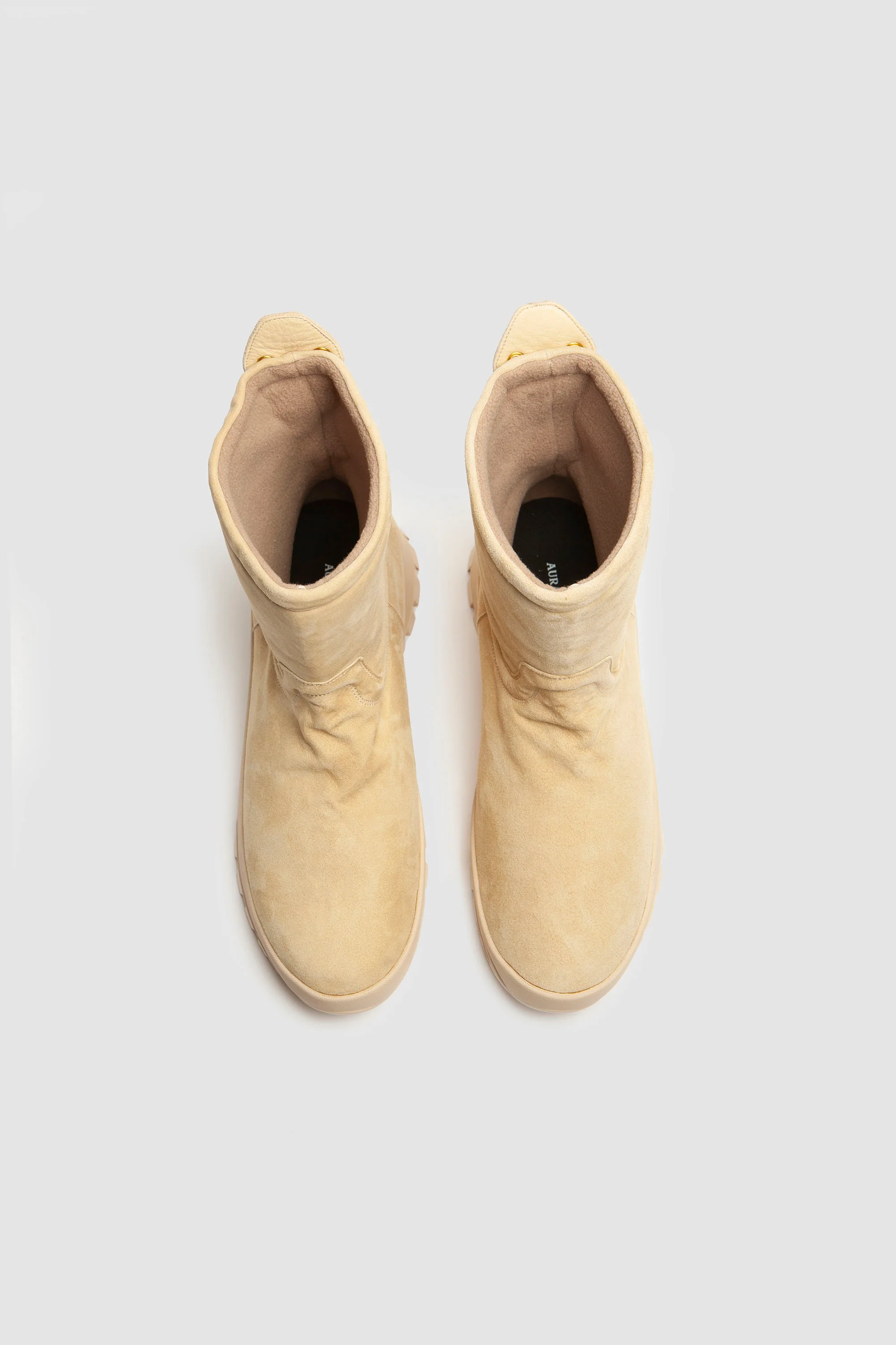 Cord Boots Made by Foot The Coacher Beige - Image 4