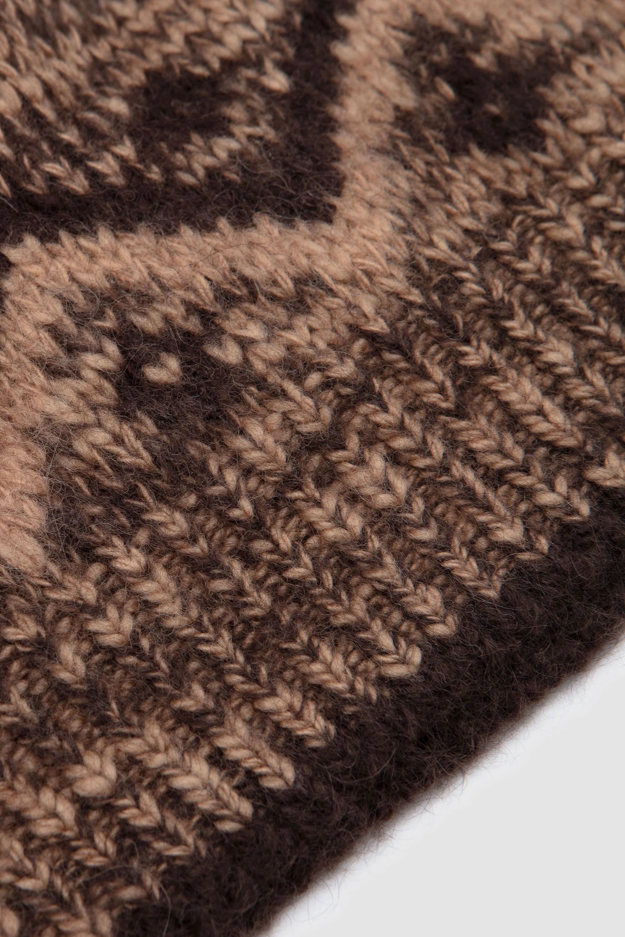 Mohair Nordic Turtle Neck Brown - Image 4