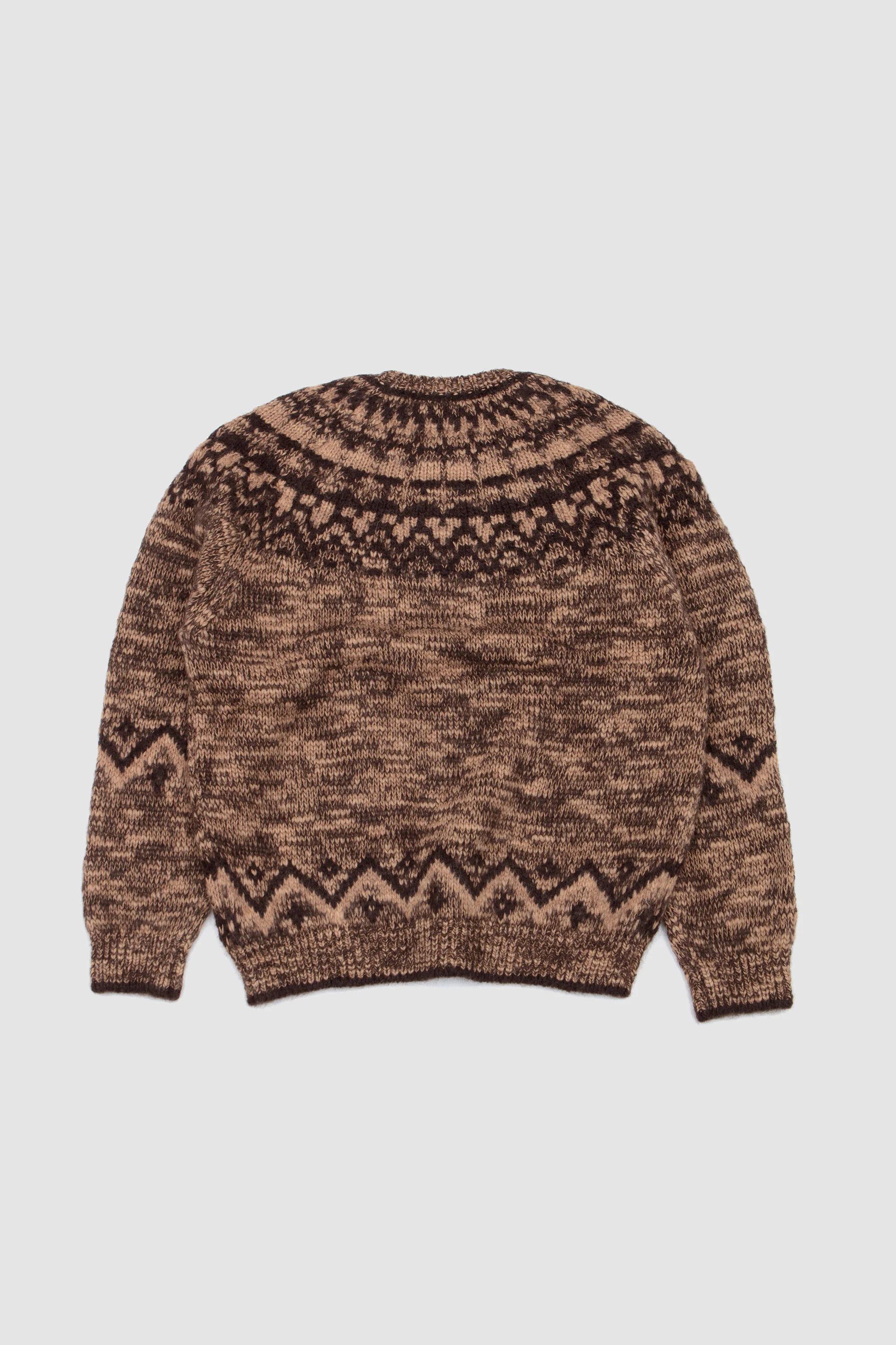 Mohair Nordic Turtle Neck Brown - Image 5