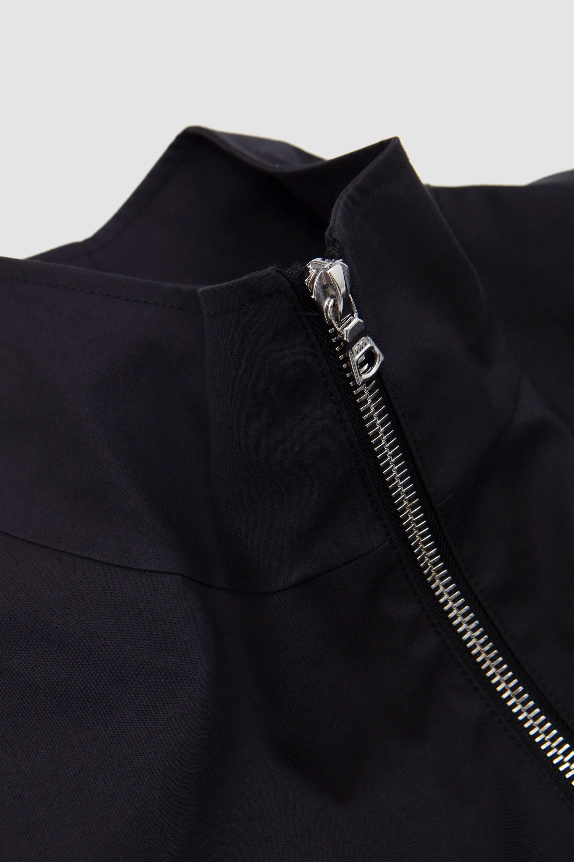 Rubber Zip Smock Hancock Black - Image 6