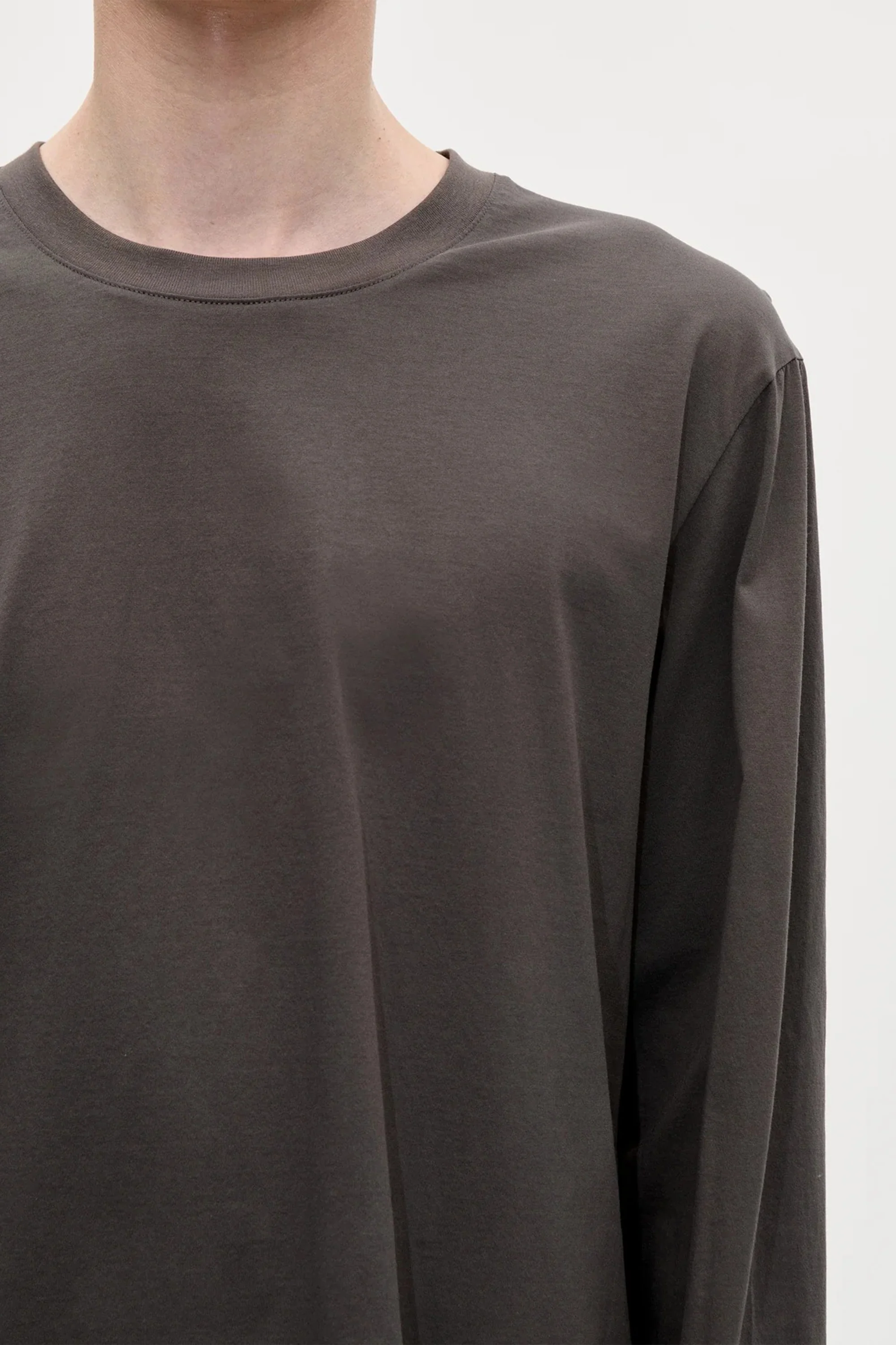 Seam Tee LS Grey - Image 5