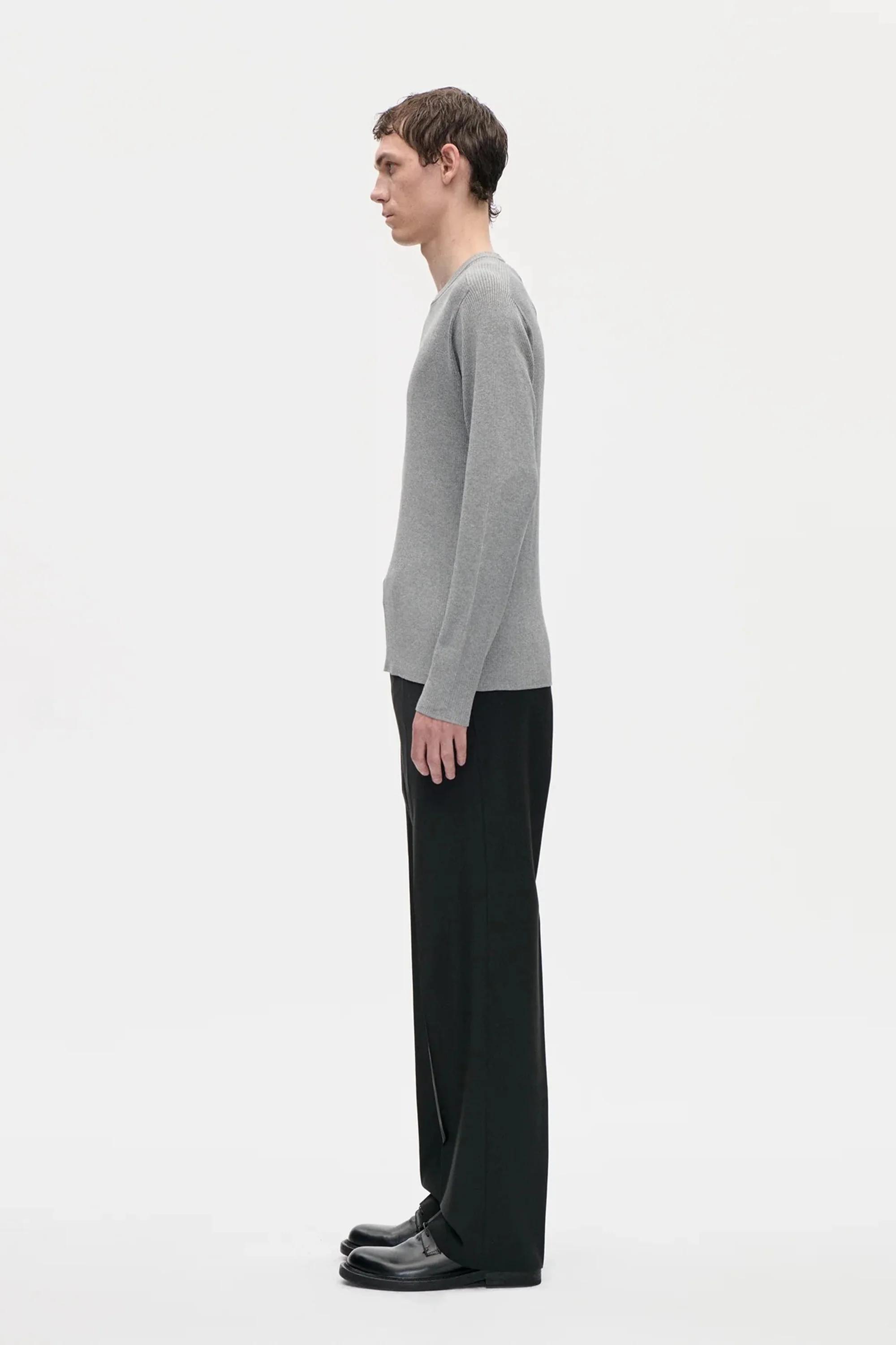 Torso Crew Silco Rib Grey - Image 3