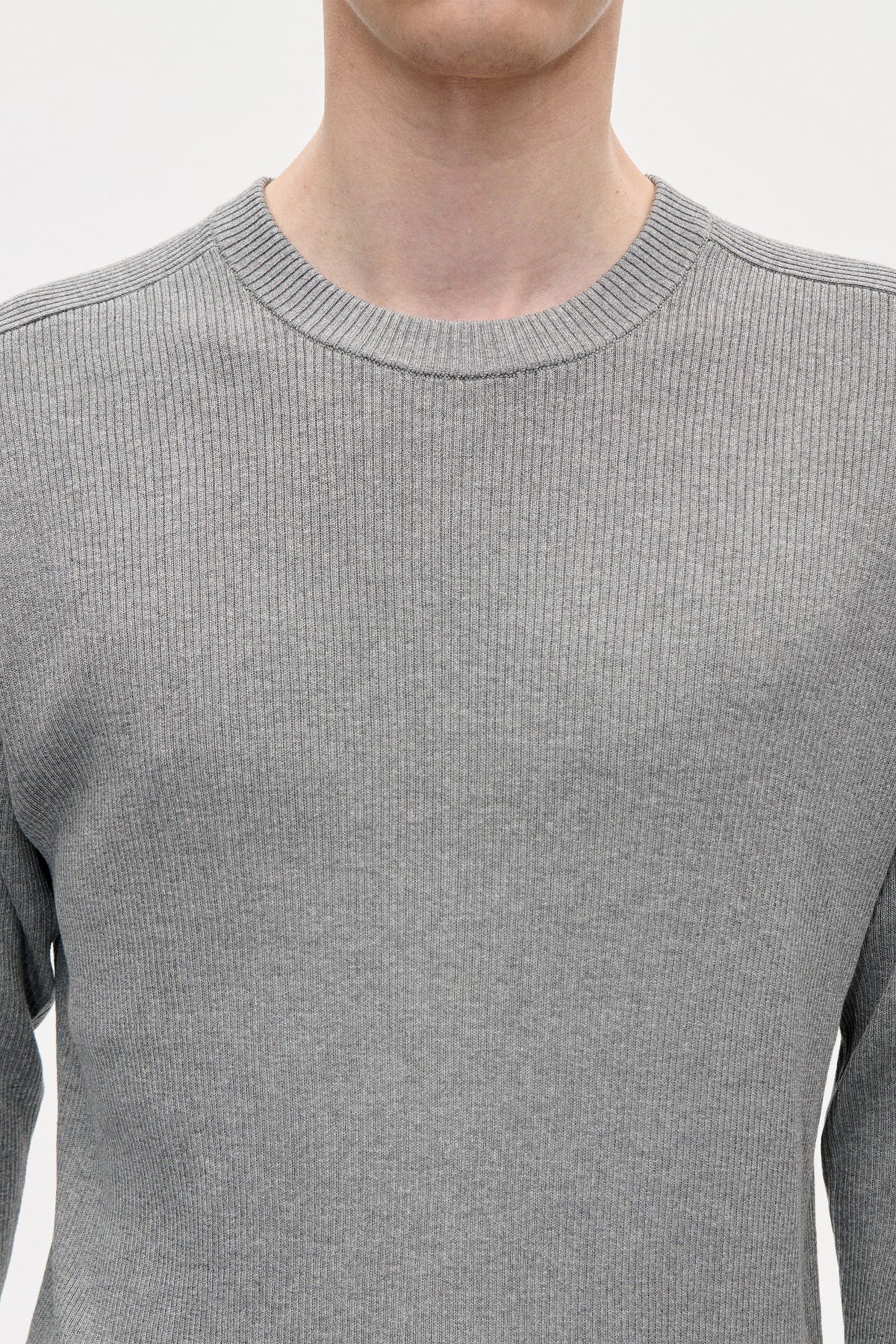 Torso Crew Silco Rib Grey - Image 5