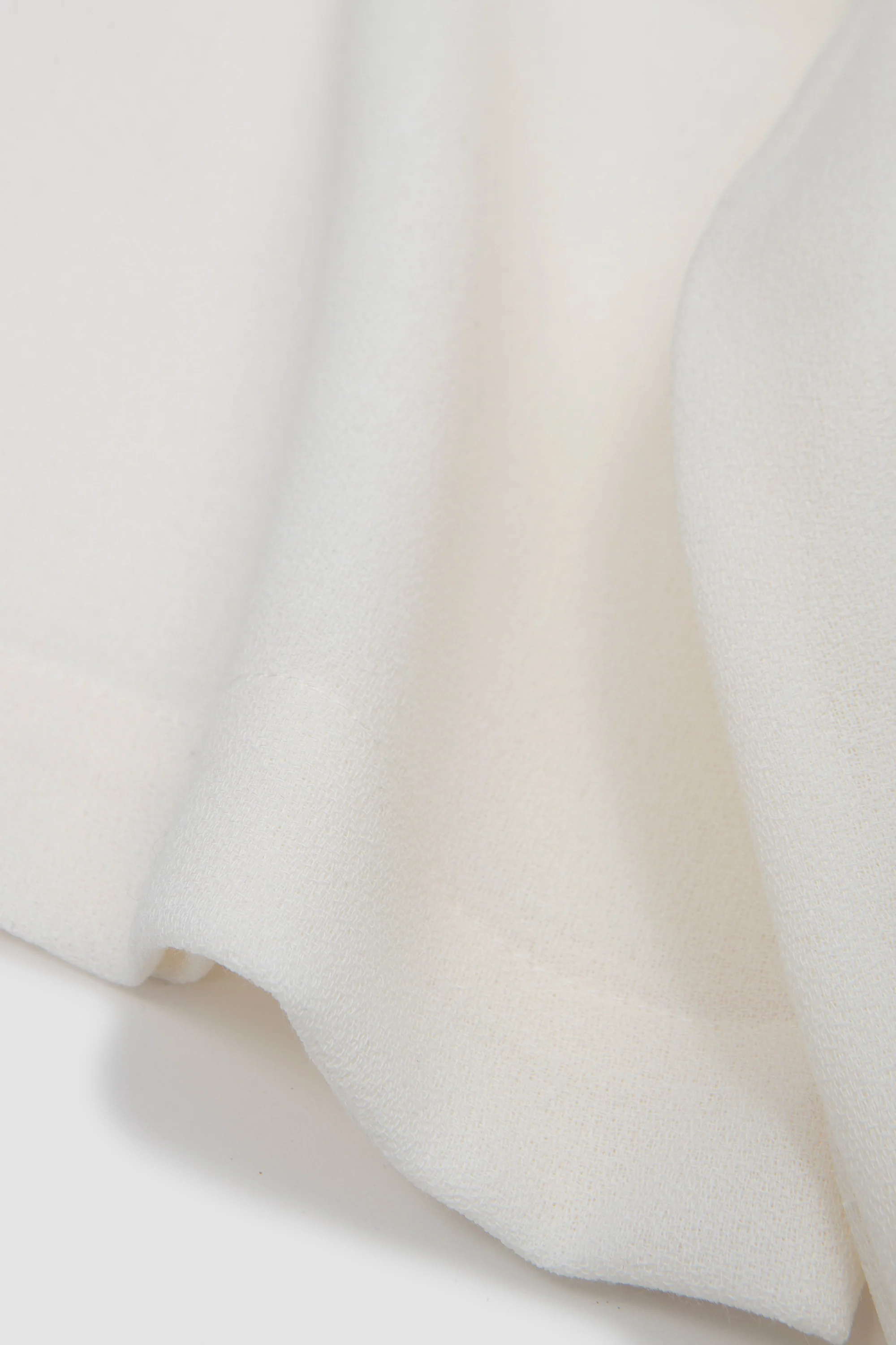 Wander Shirt Shimmer Wool Chalk - Image 8
