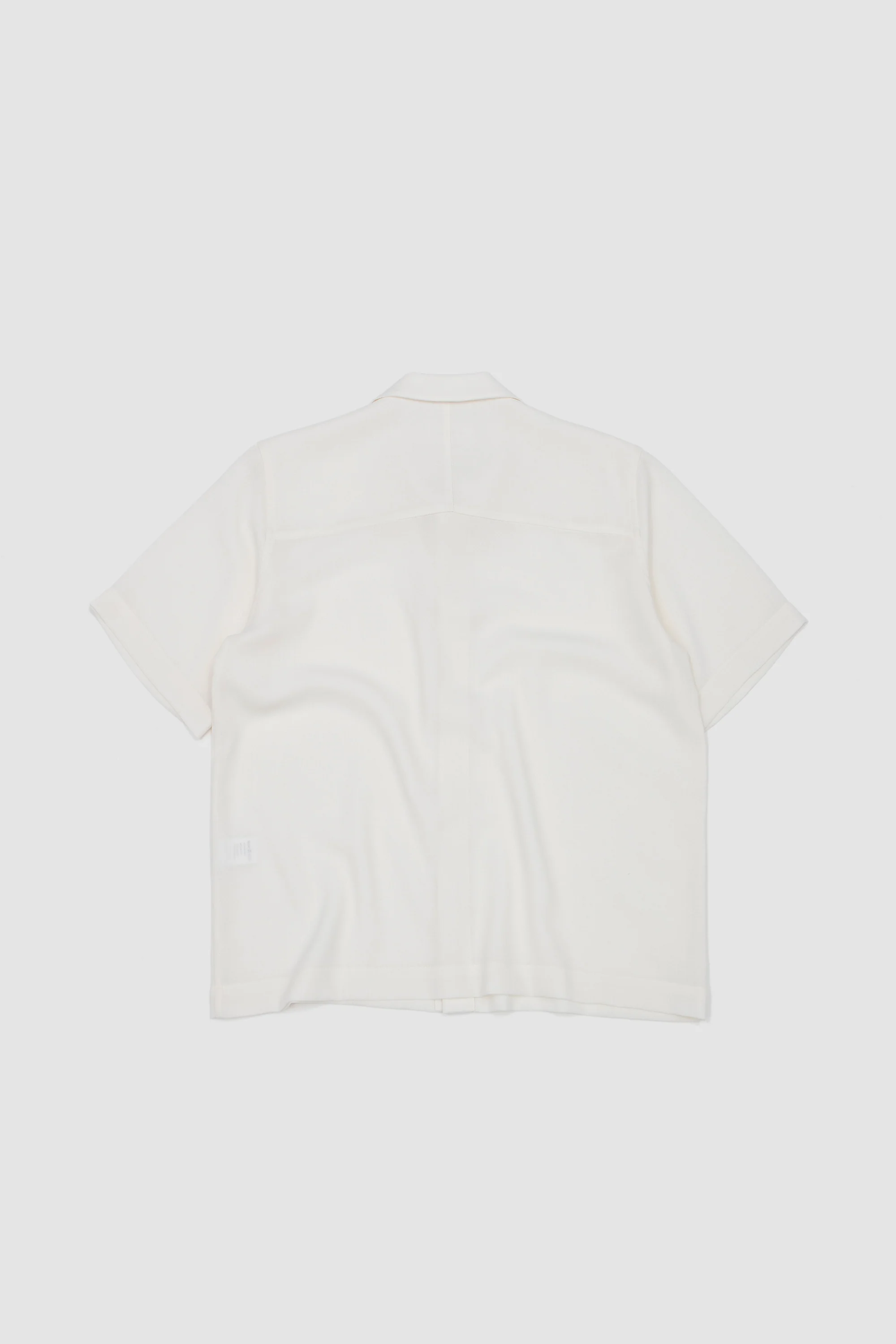 Wander Shirt Shimmer Wool Chalk - Image 9