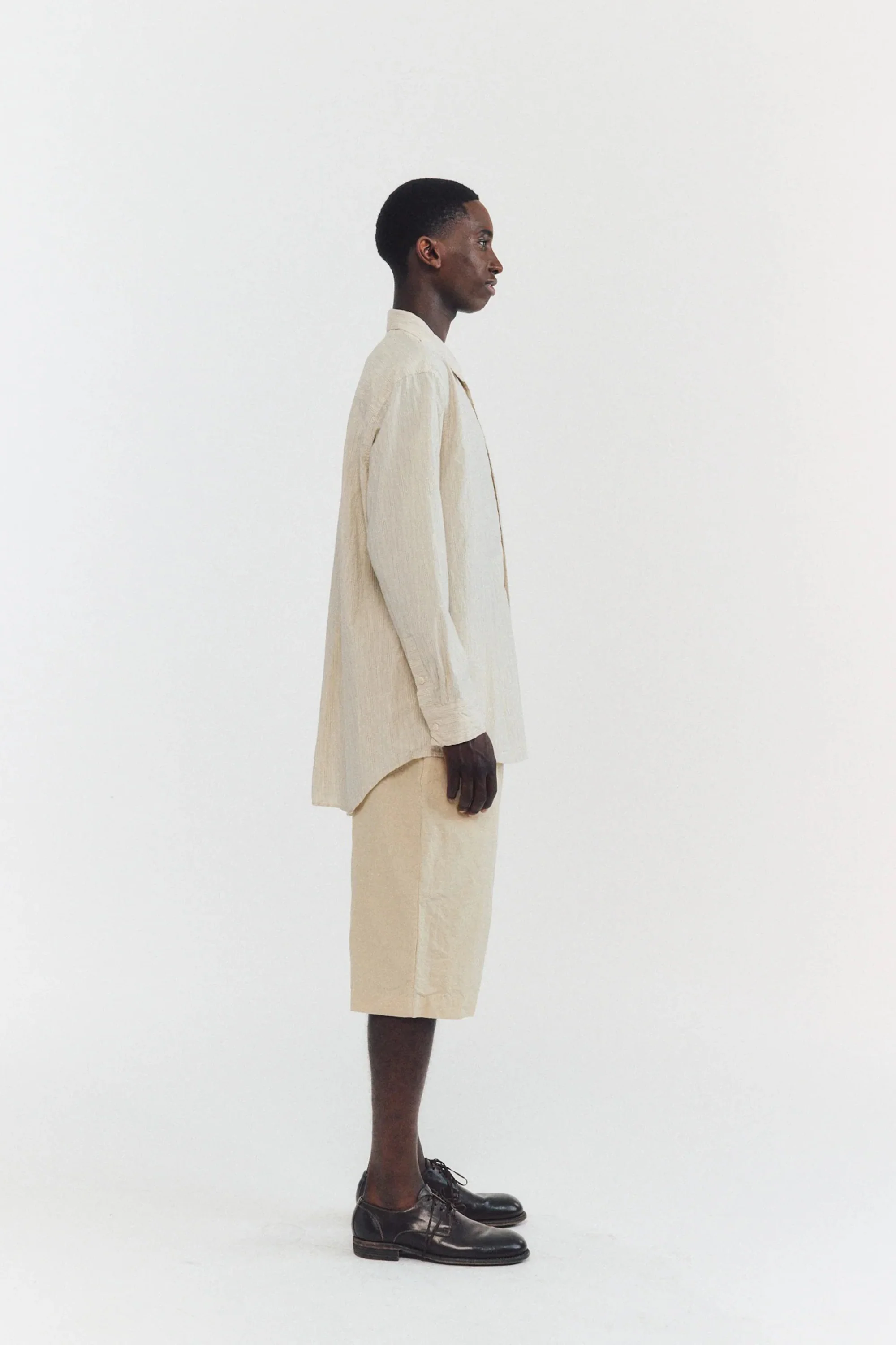 Fabiano Shirt Nat Stripe - Image 4