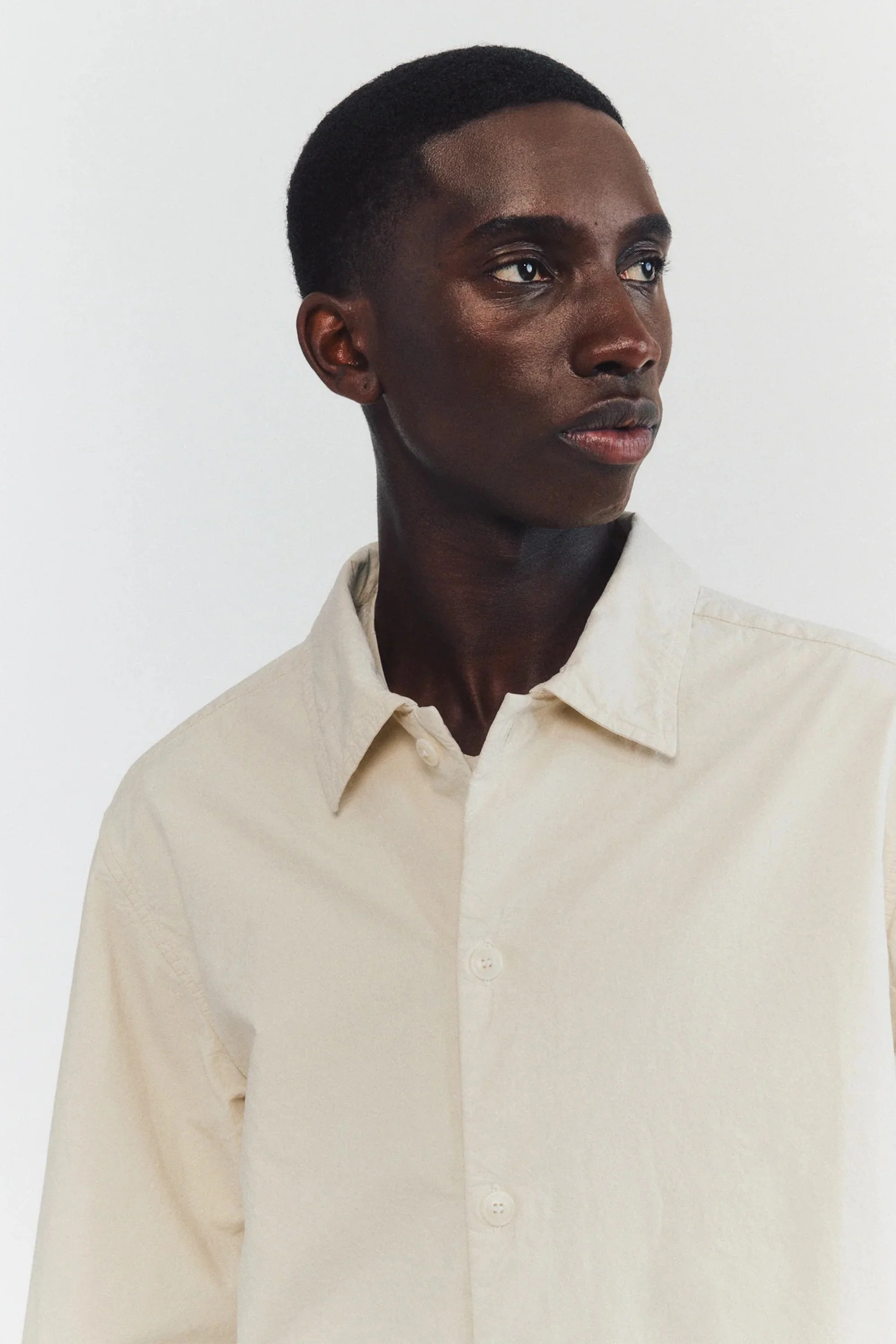 Mili Raccourcie Shirt Ivory - Image 6