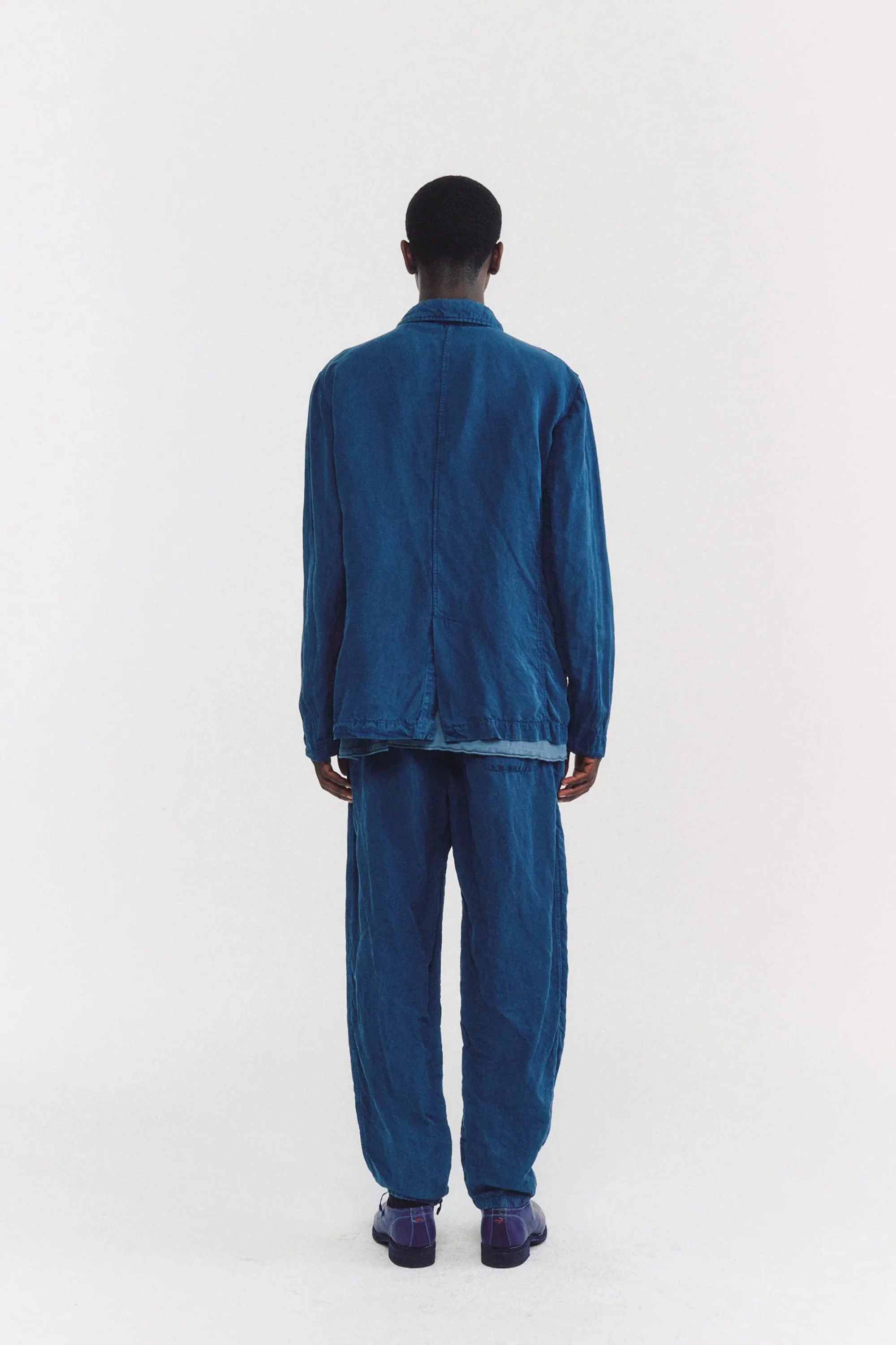 U Courte Jacket Blue - Image 5