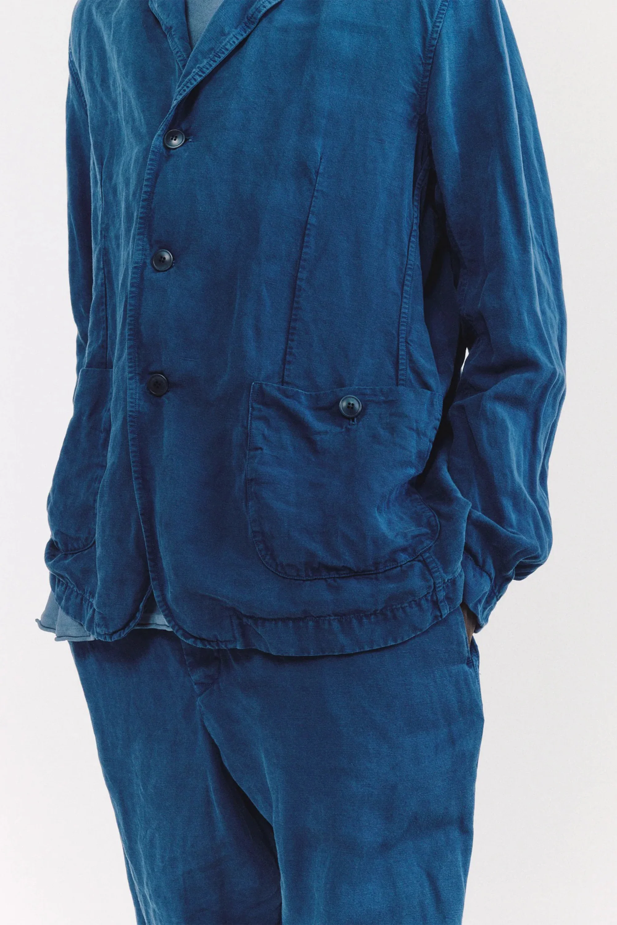 U Courte Jacket Blue - Image 6