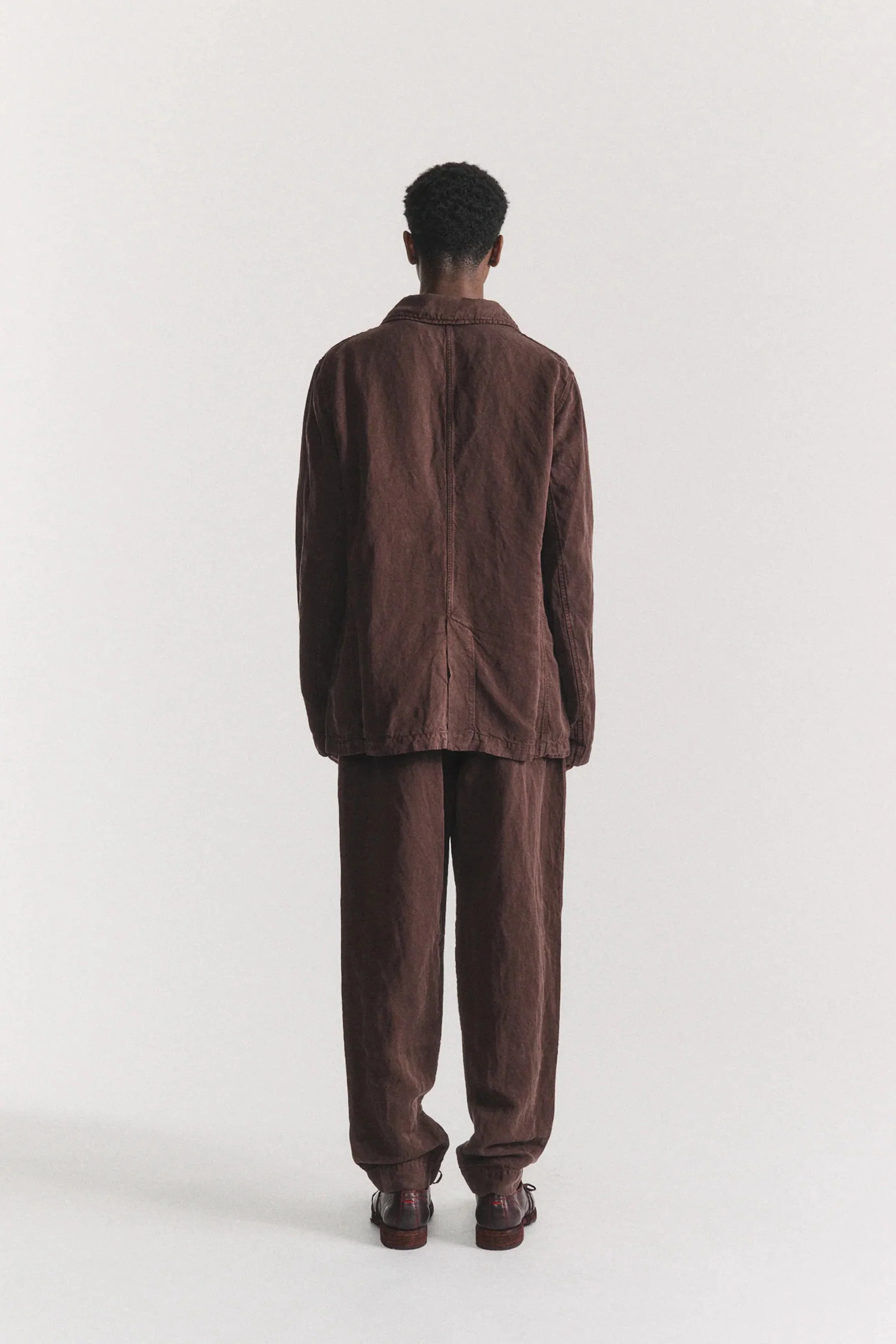 U Courte Jacket Brown - Image 5