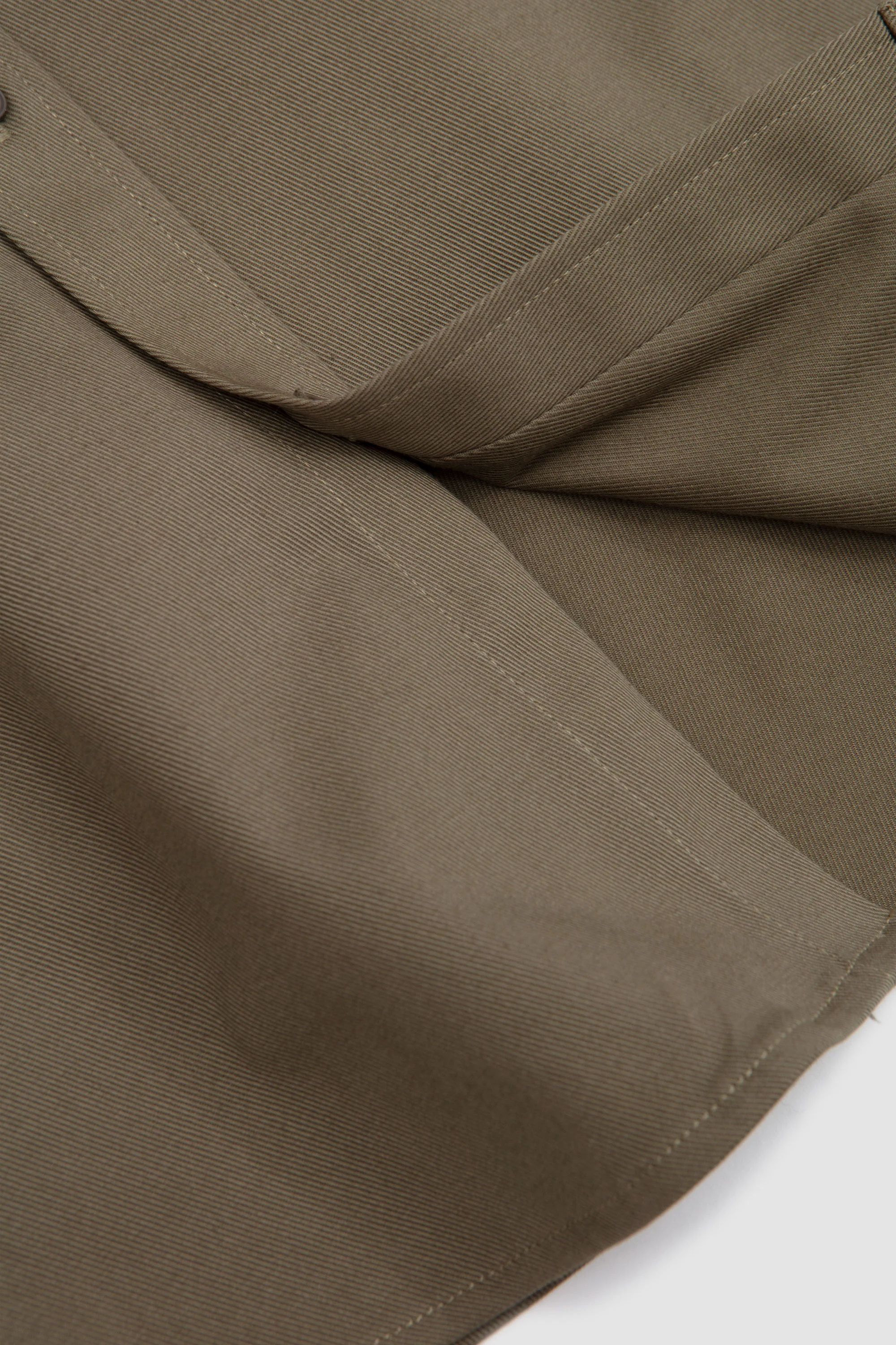 Sage Cotton Shirt Verde Bottiglia - Image 4