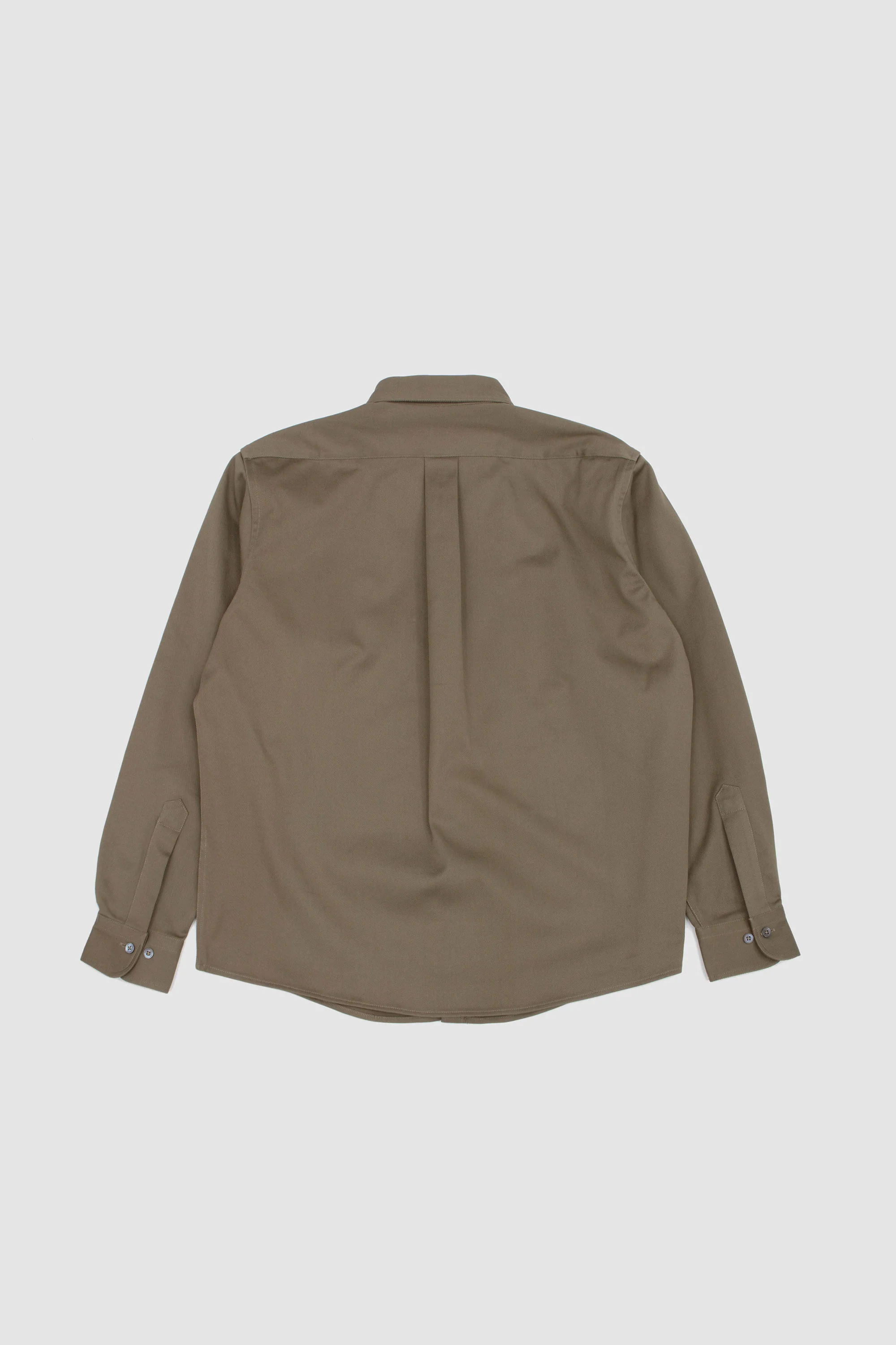 Sage Cotton Shirt Verde Bottiglia - Image 5