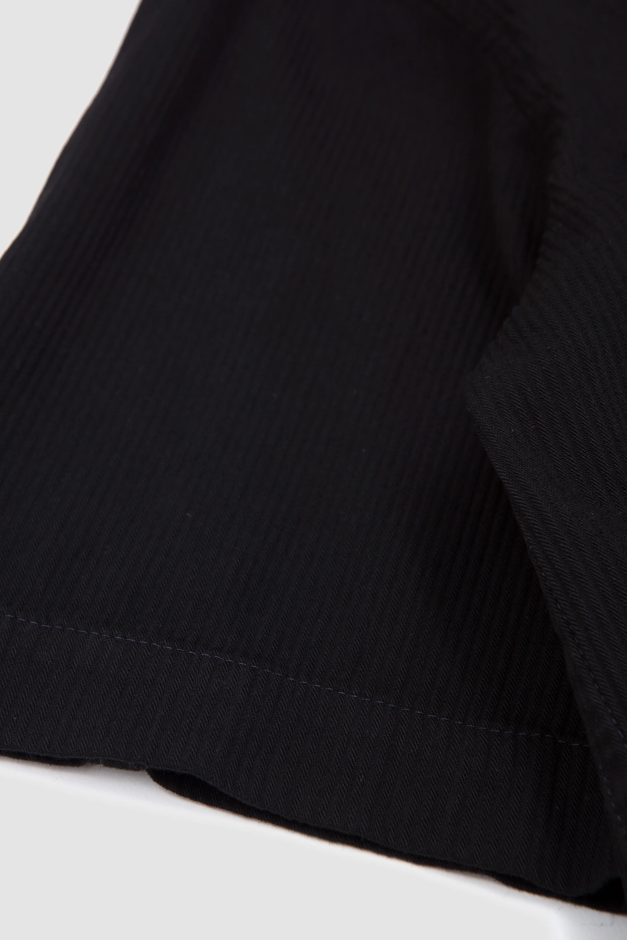SS Night Shirt Overdyed Black - Image 4