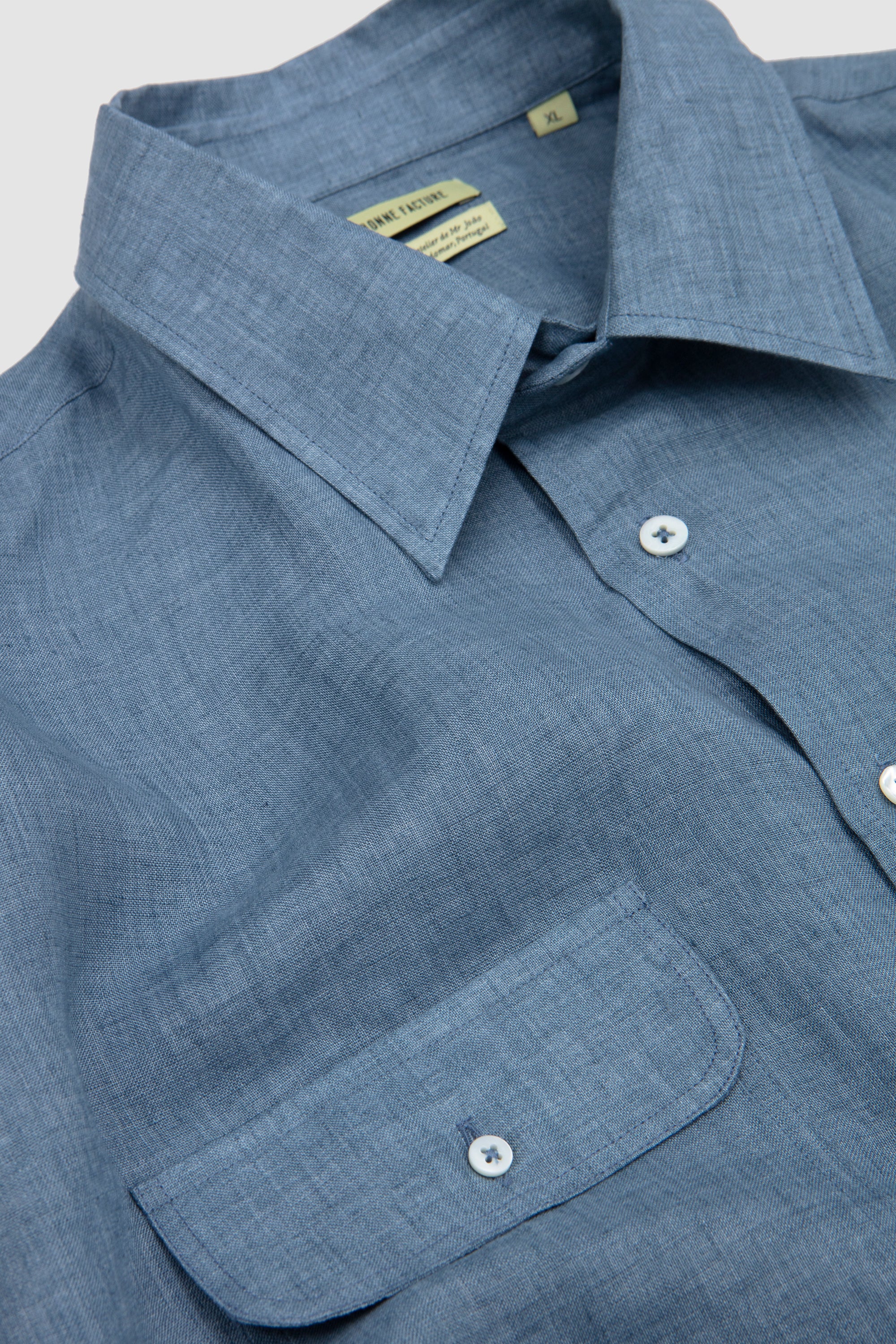 Artist Shirt Chambray Blue - Image 3