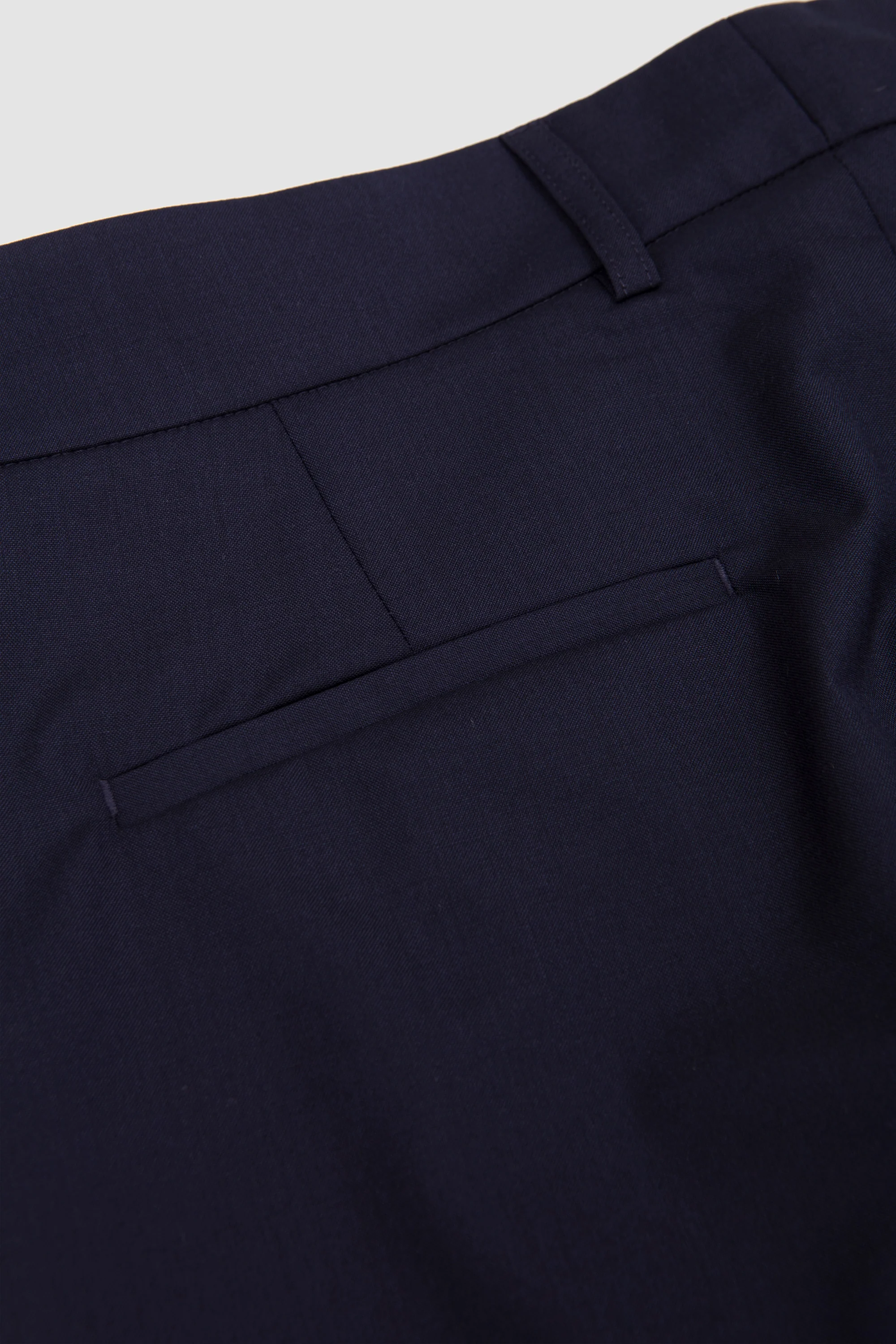 Grandad Trousers Navy - Image 4