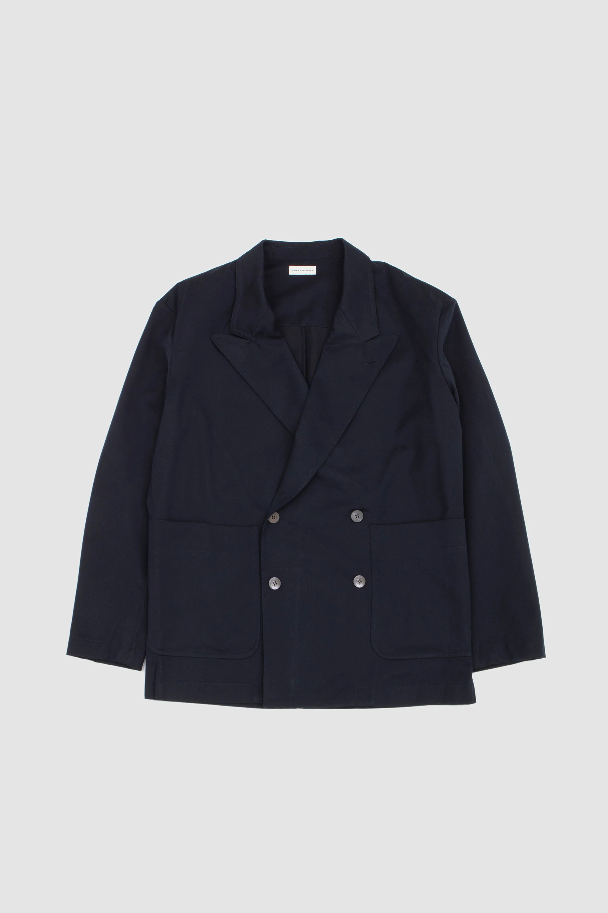 Caplans Blazer Shirt Navy