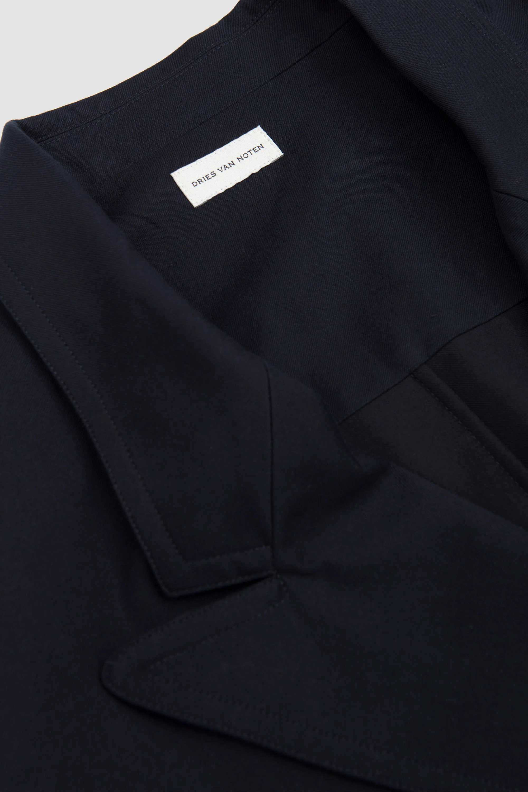 Caplans Blazer Shirt Navy - Image 3