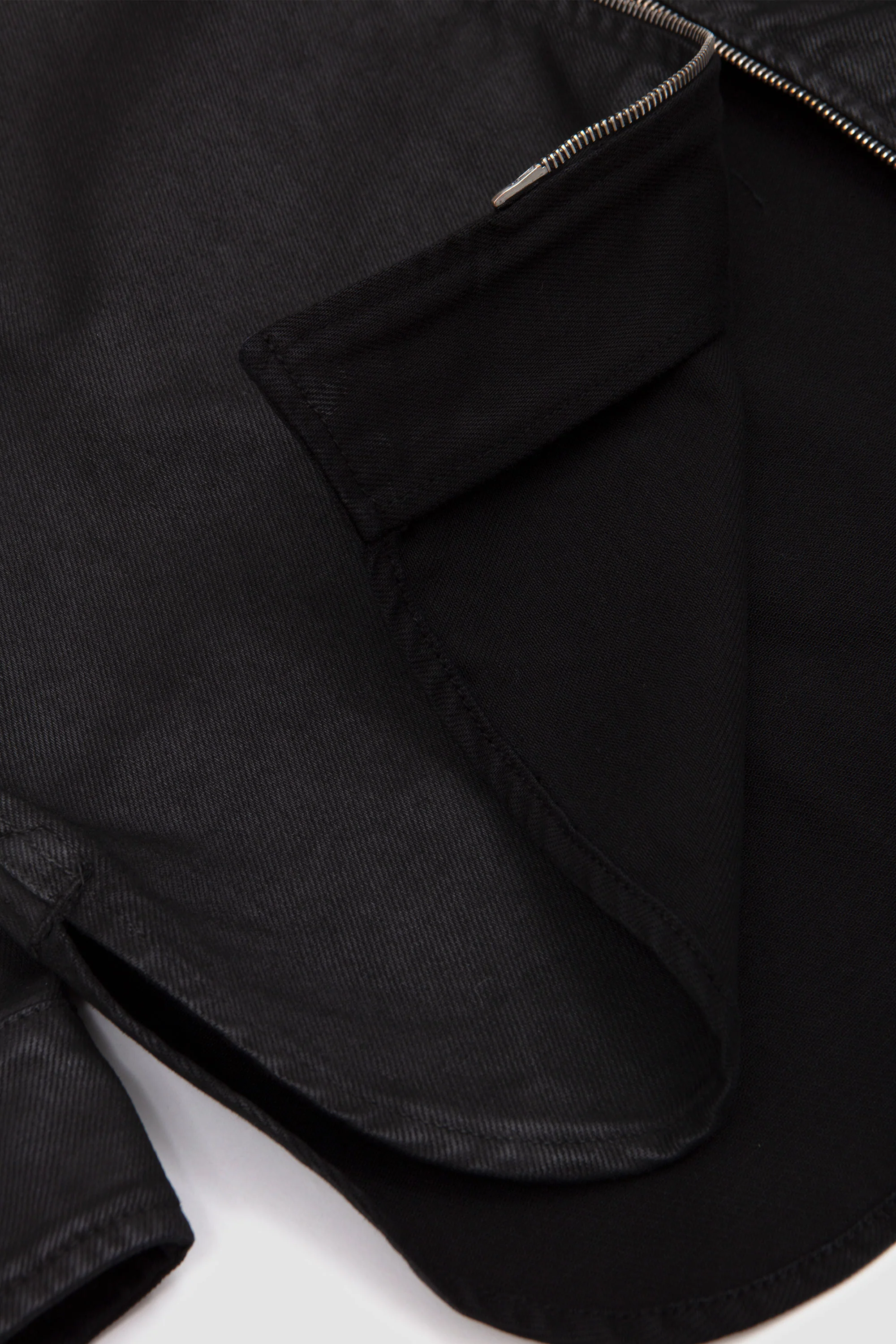 Croomson Denim Shirt Black - Image 4