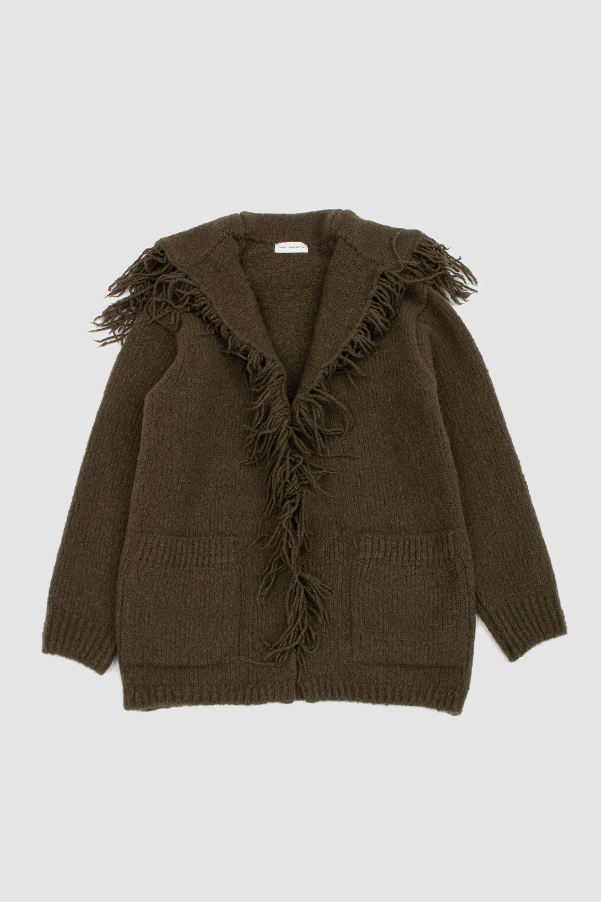 Maestro Cardigan Dark Khaki