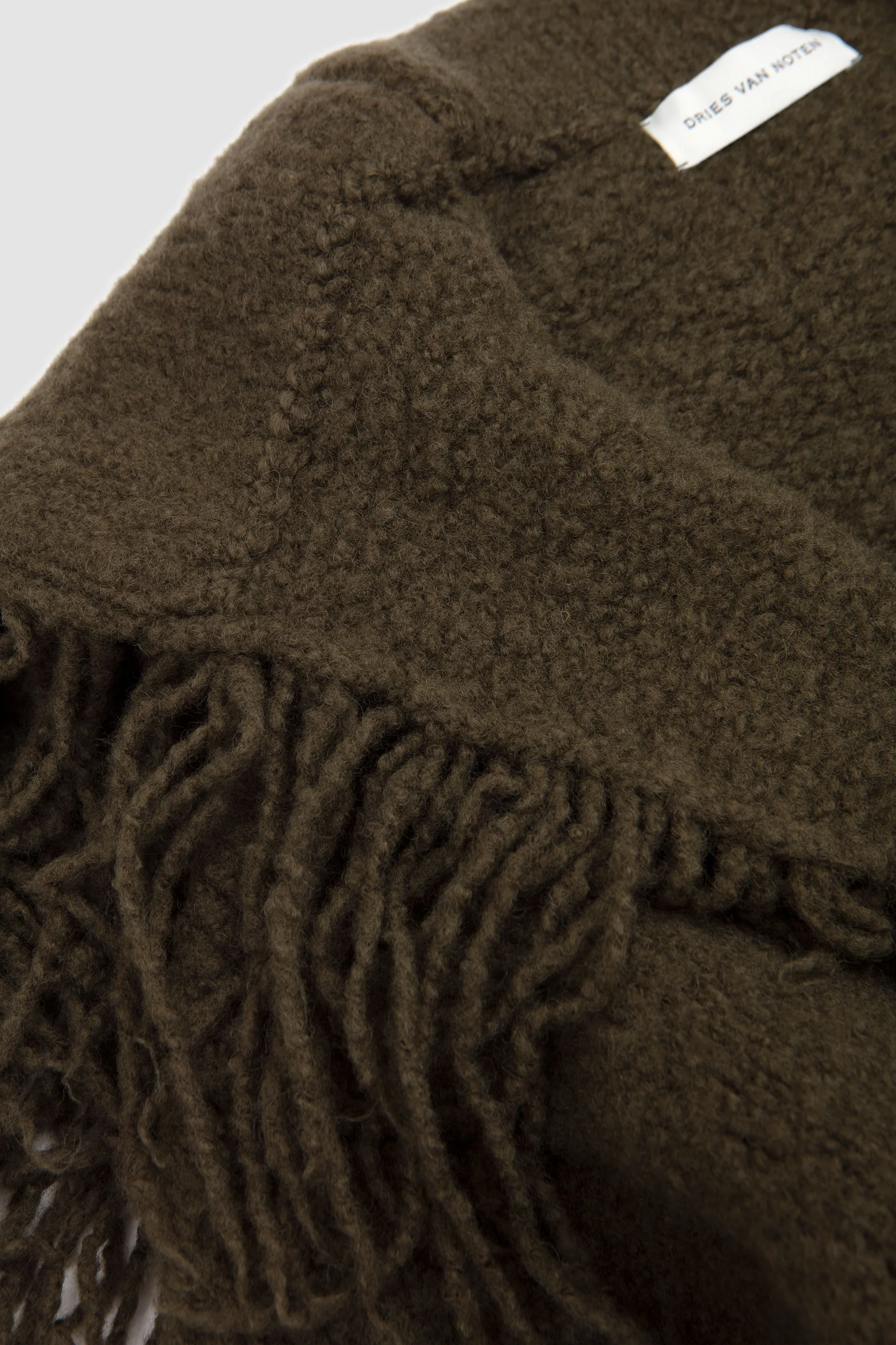 Maestro Cardigan Dark Khaki - Image 3
