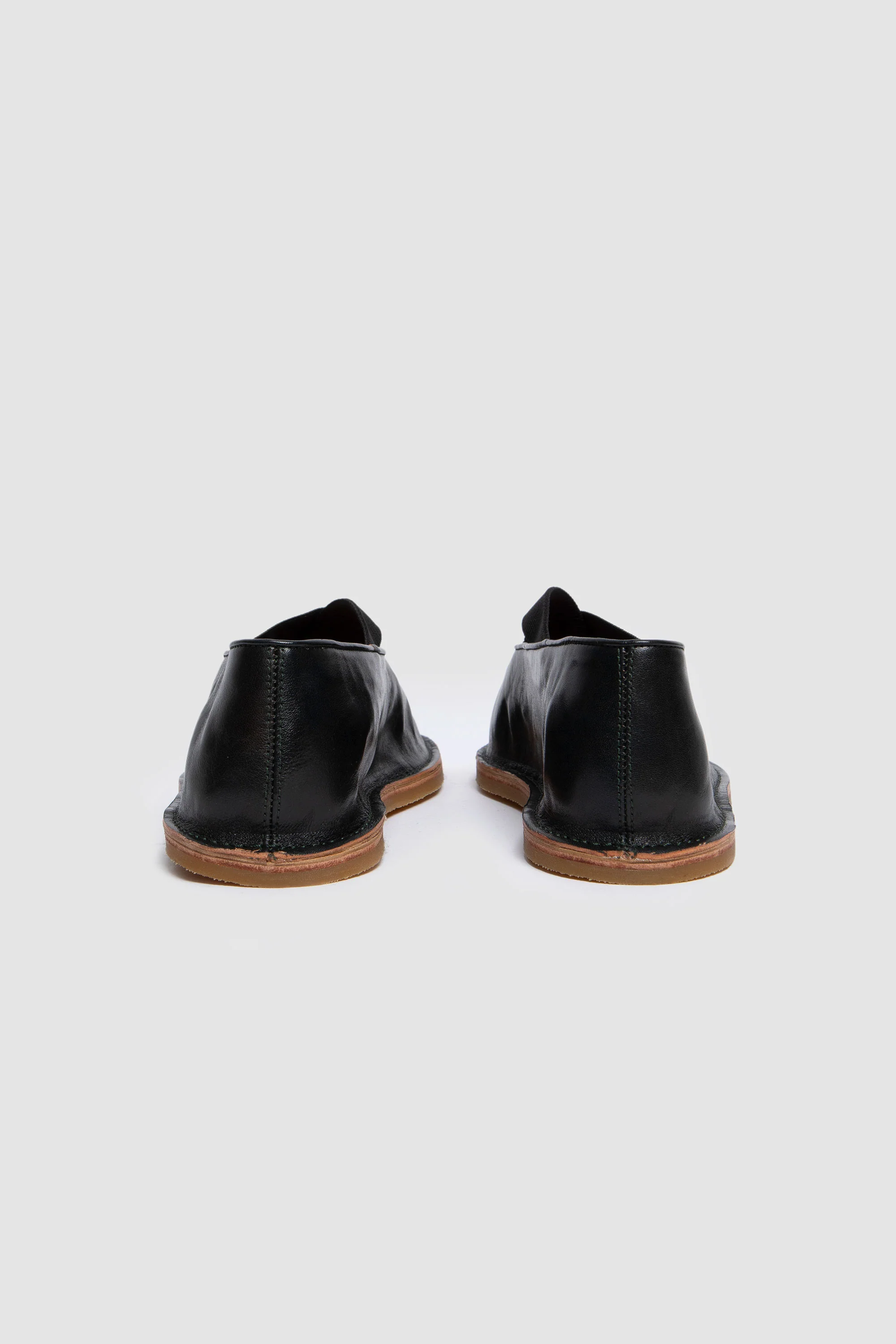 Cross Band Ballerinas Dark Green - Image 8