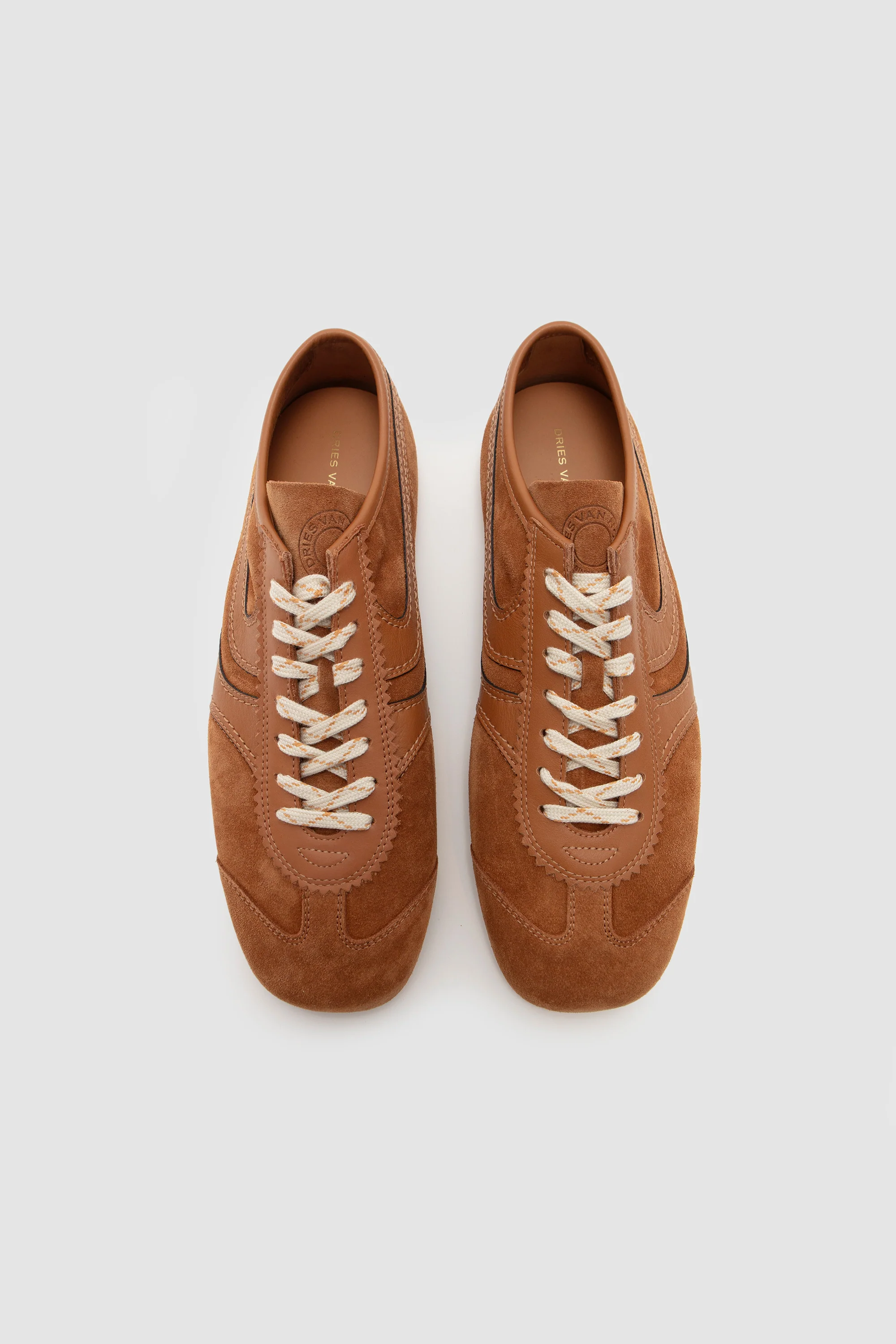 Suede Sneakers Tan - Image 4