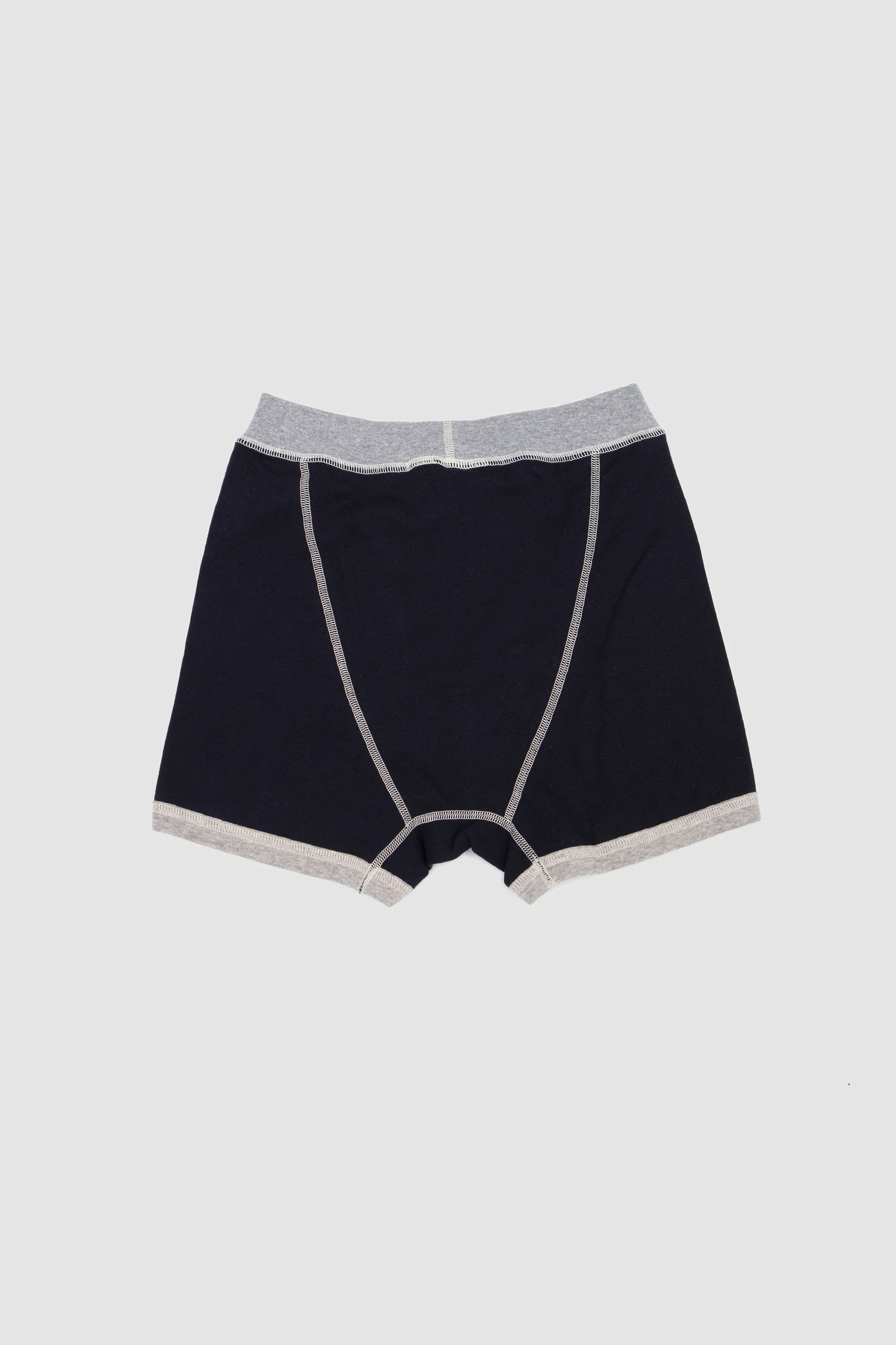 John Boxer Light Melange/ Black Navy - Image 5