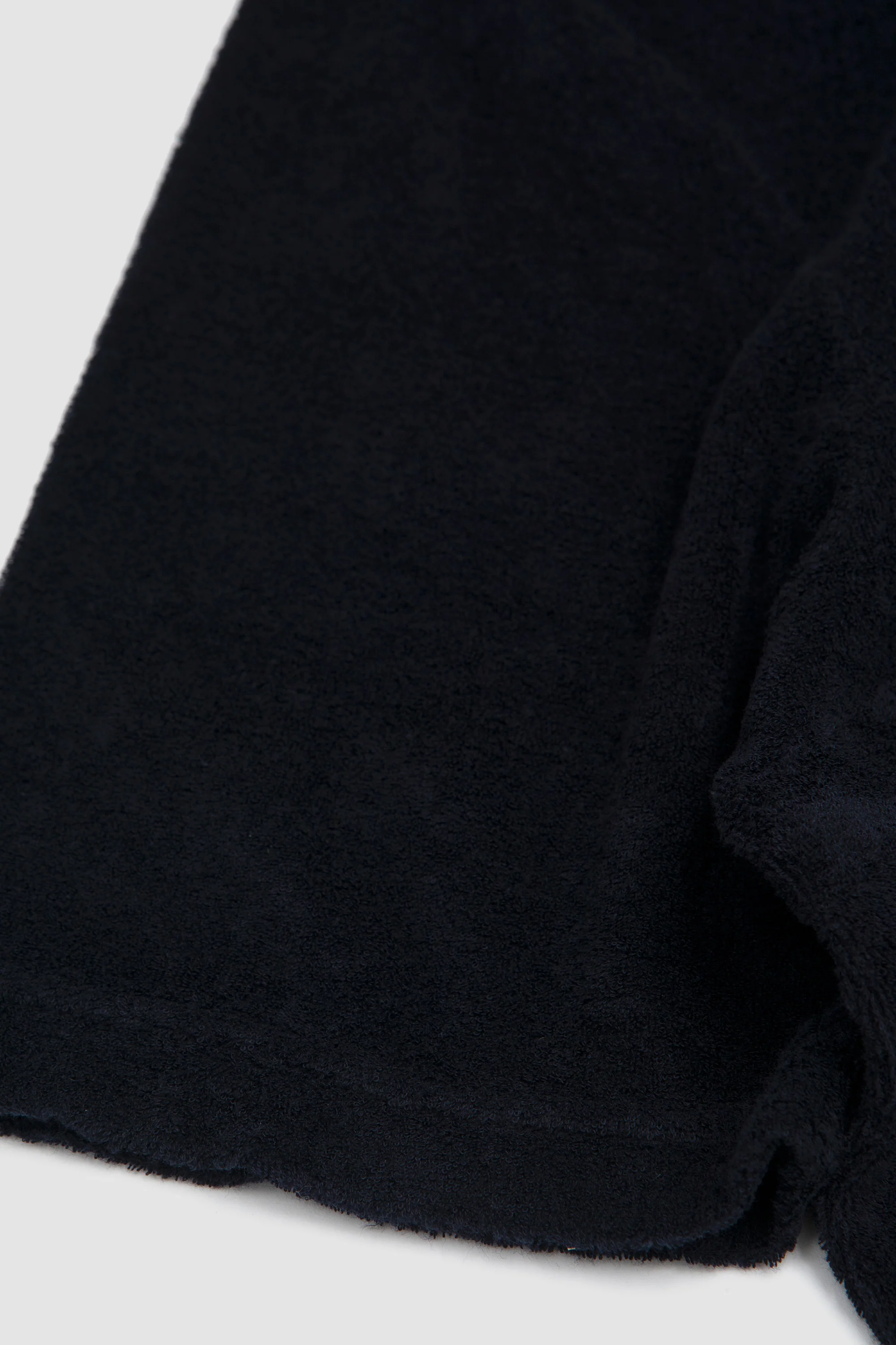 Towel Fleece Half-Zip Polo & Shorts Navy - Image 5