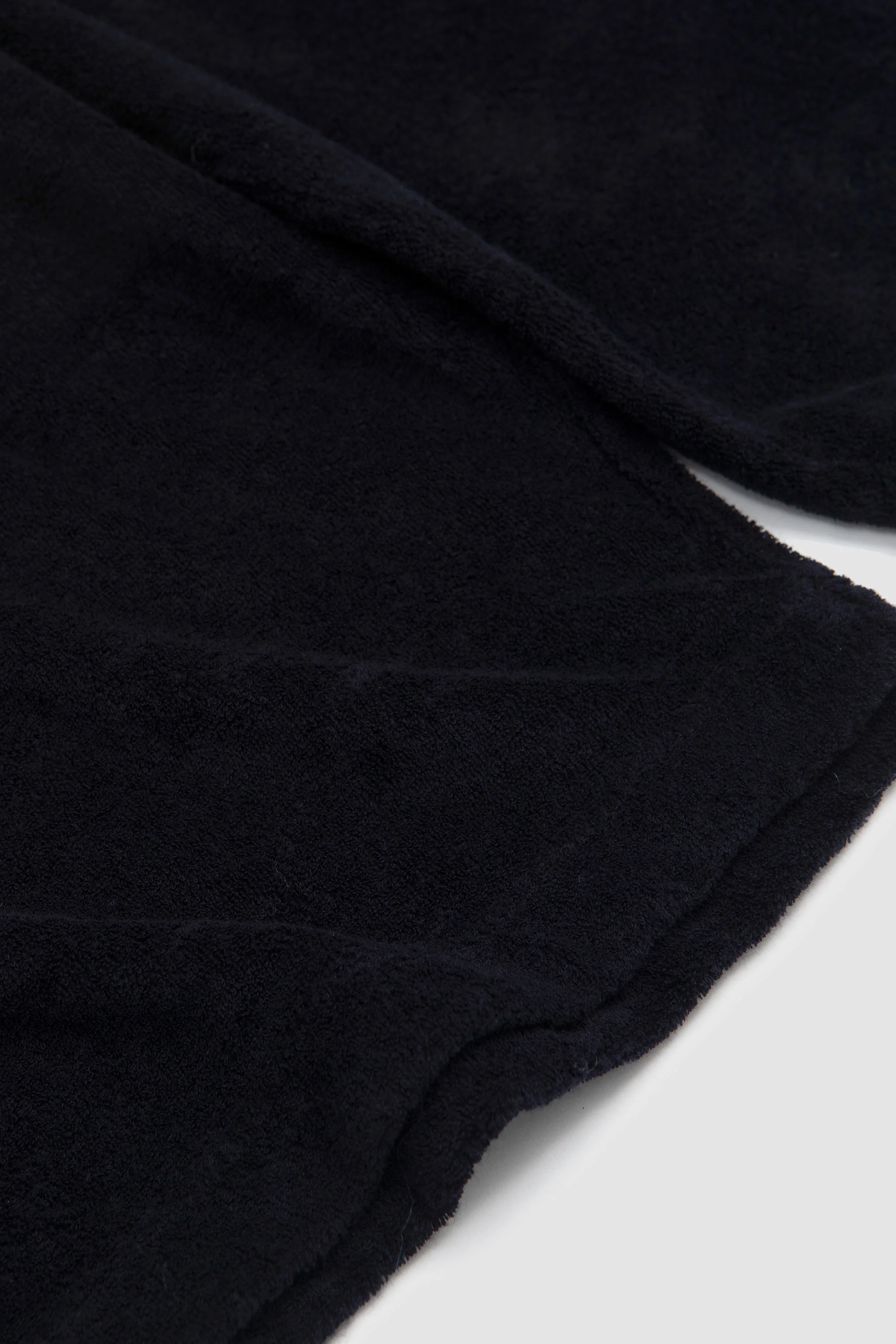 Towel Fleece Half-Zip Polo & Shorts Navy - Image 7