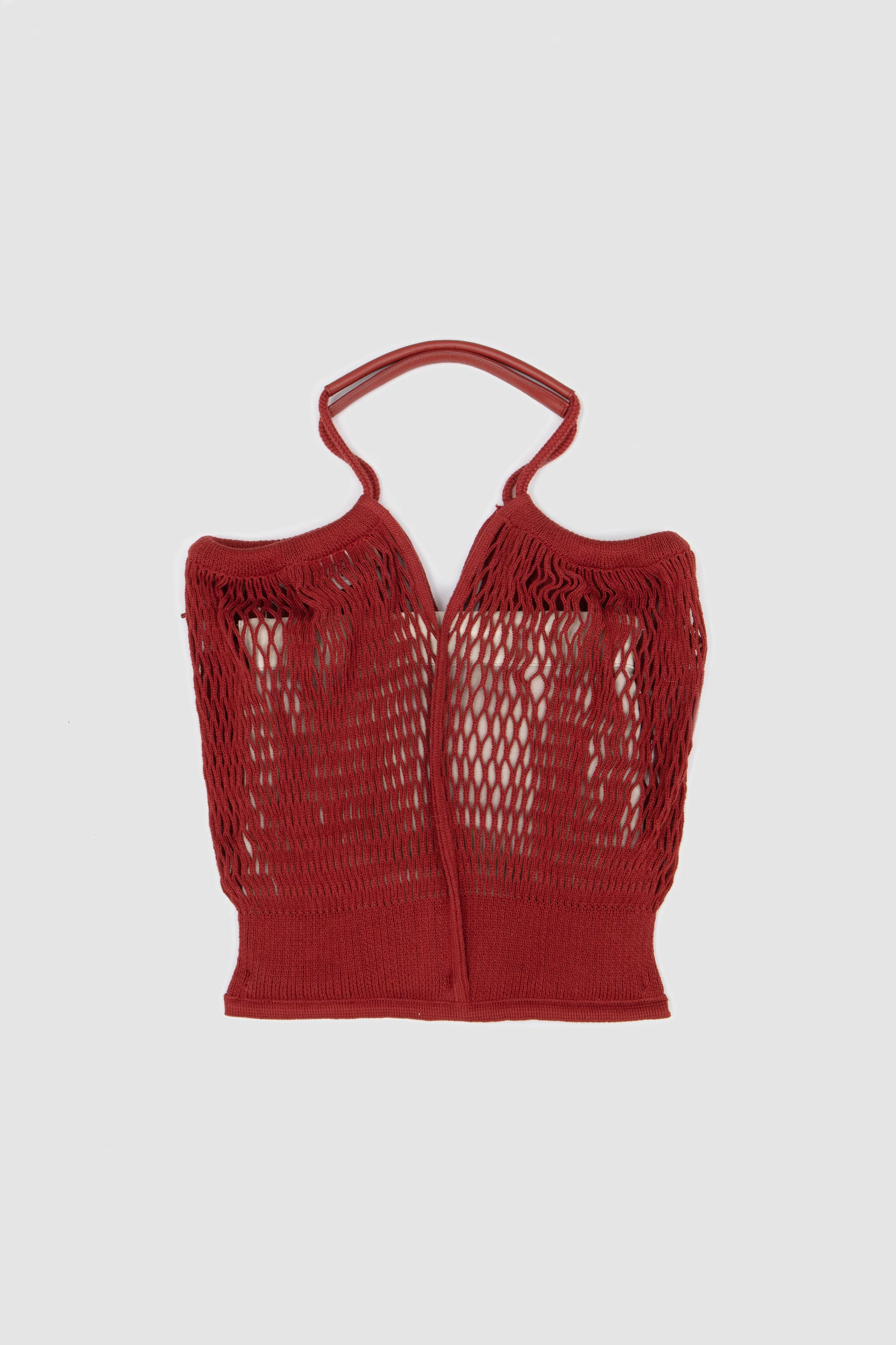 Calella Filt Tote Bag Terracota/ Natural - Image 2