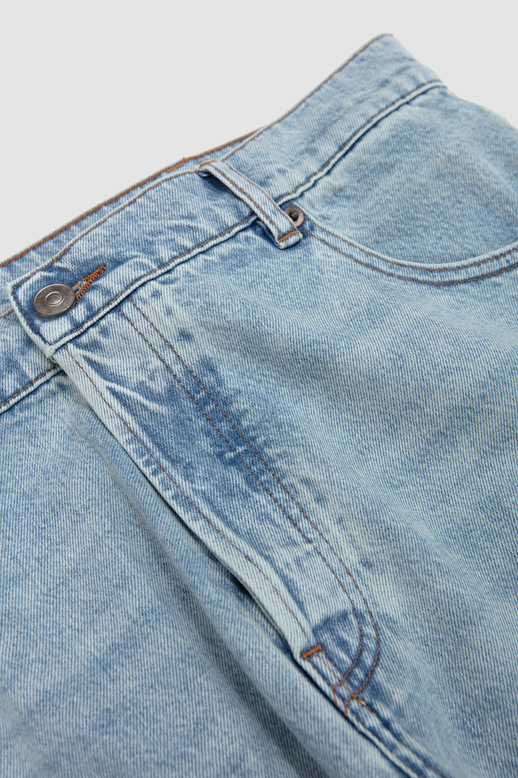Flared Jeans Light Blue Stone Wash - Image 3