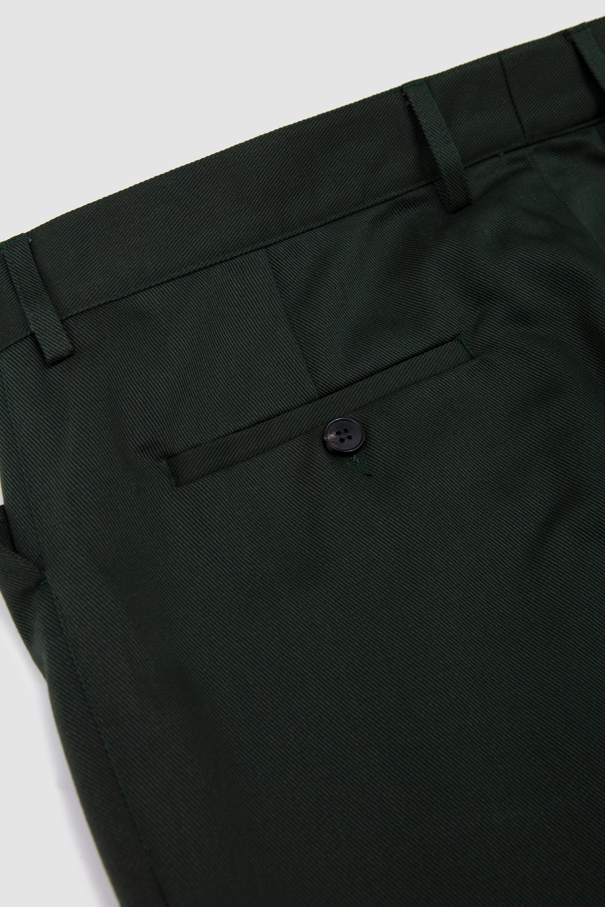 Flared Trousers Bottle Green - Image 4