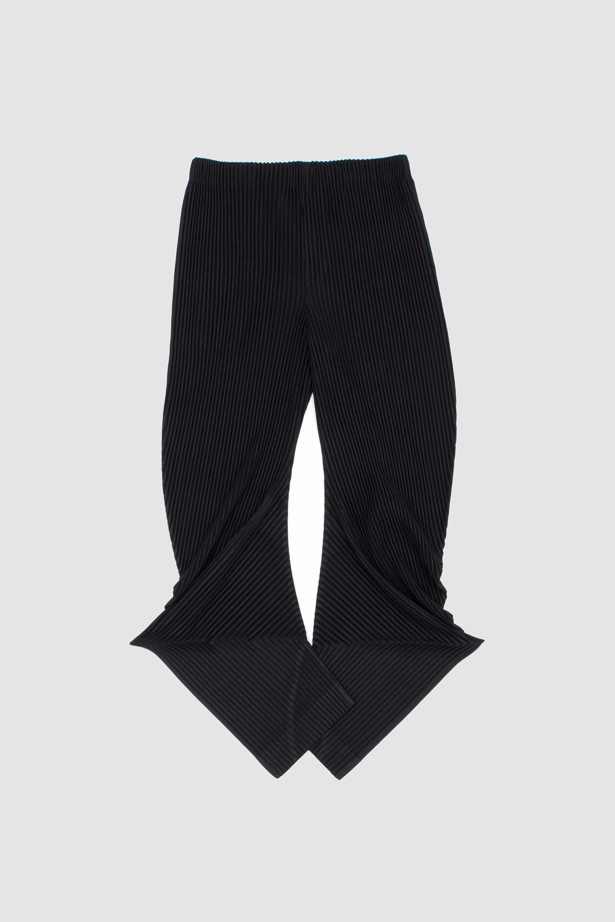Pleats Bottoms Trousers 1 Black - Image 5