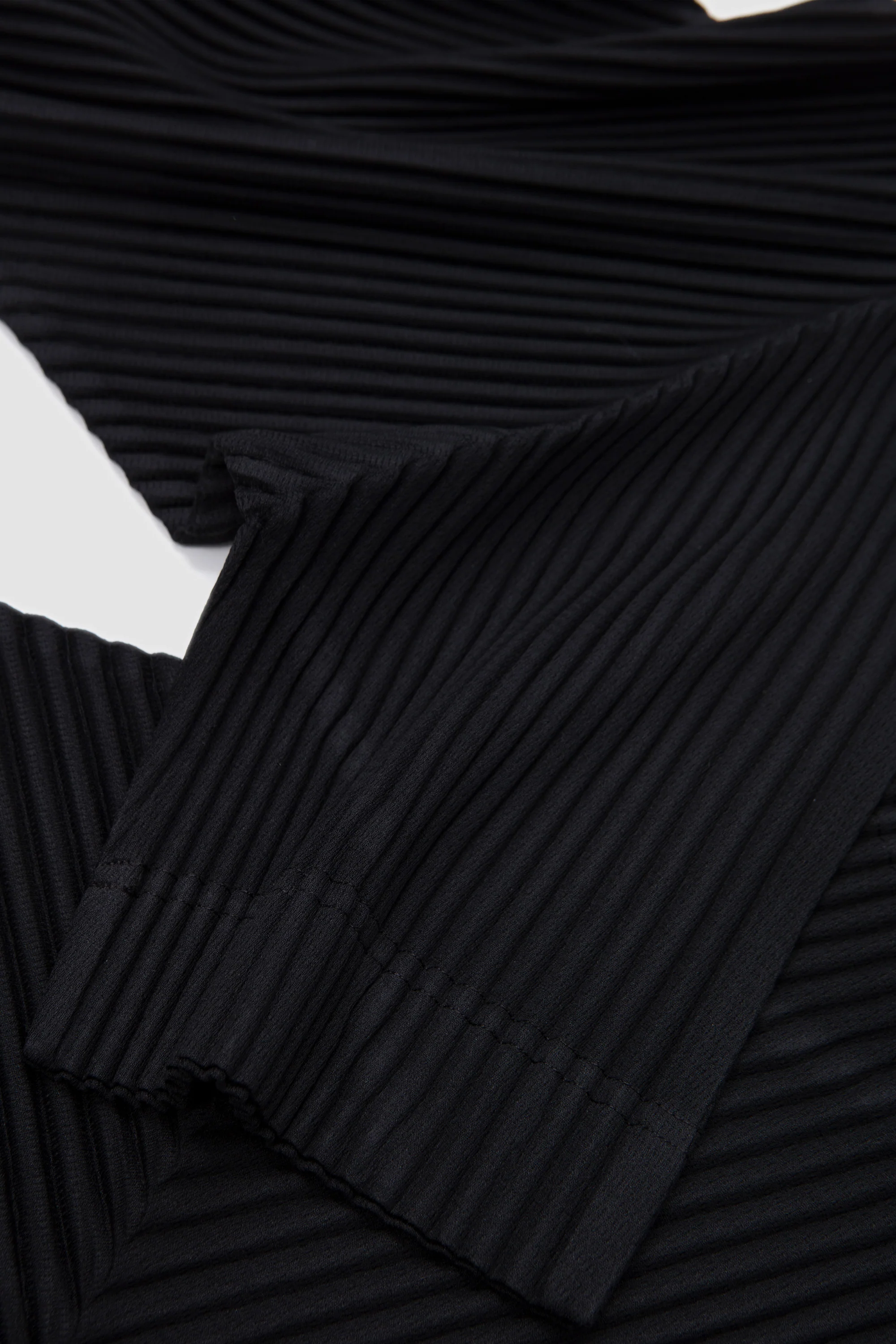 Pleats Bottoms Trousers 1 Black - Image 8