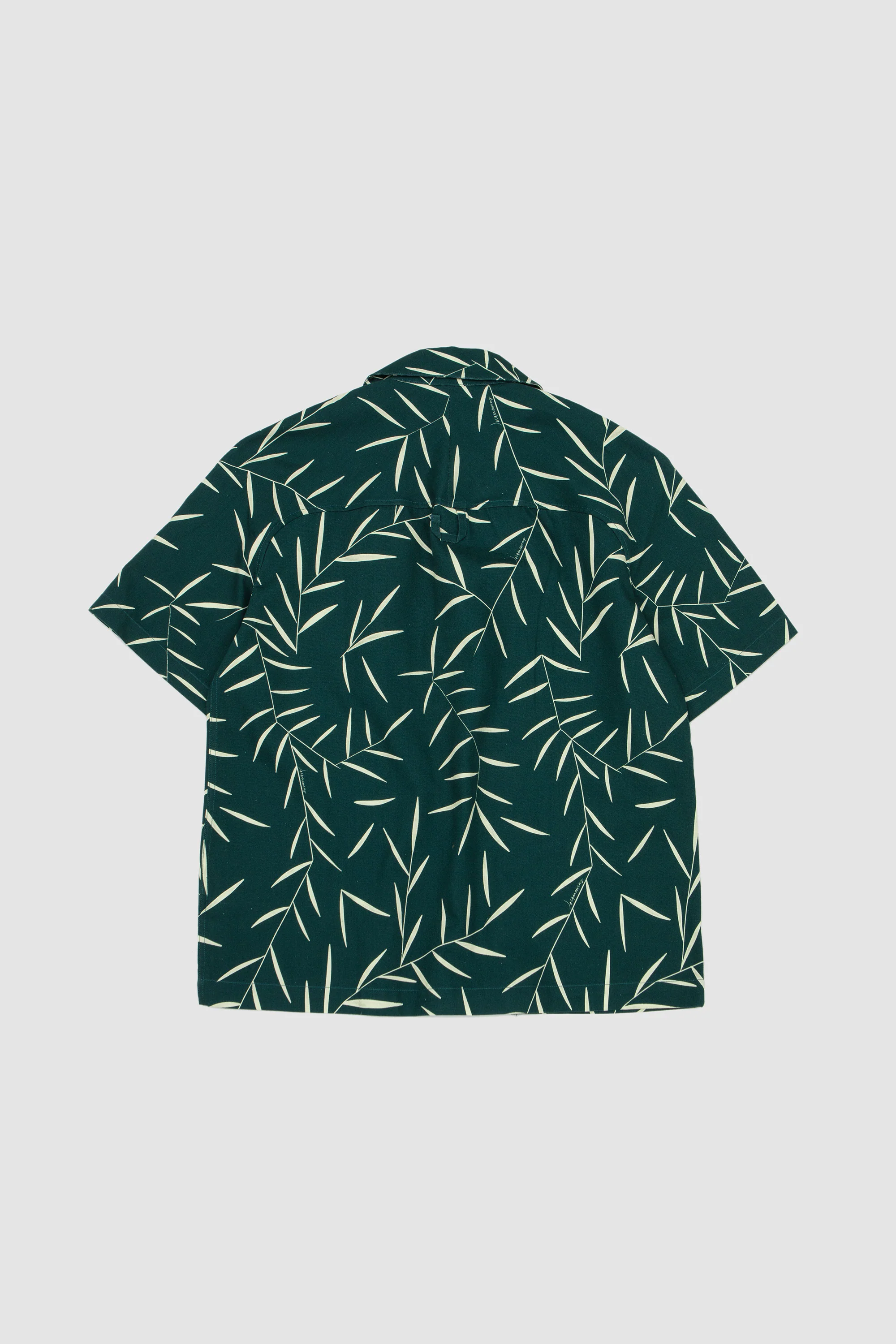 La Chemise Fonccio Print Foliage Dark Green - Image 5