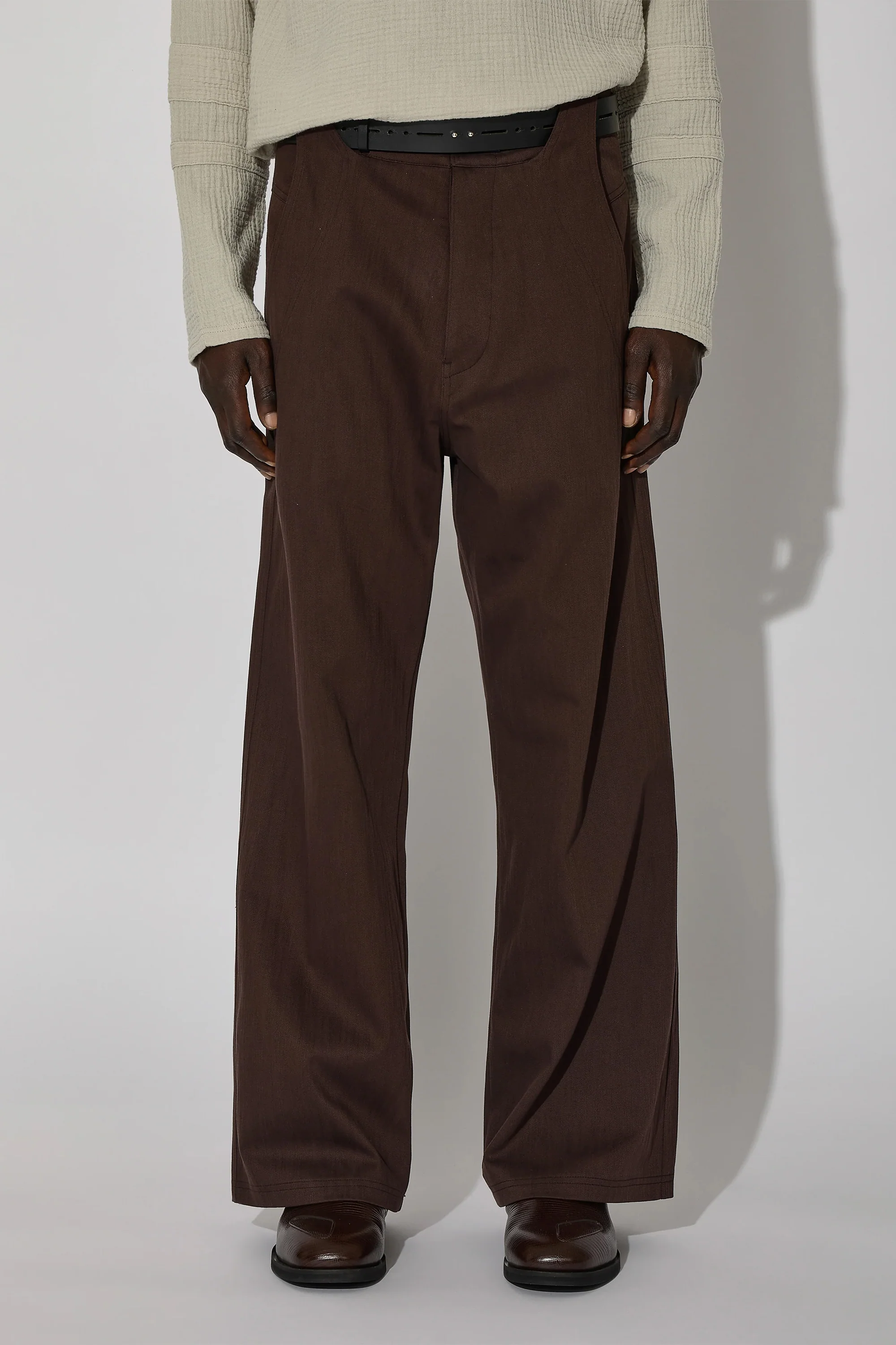 Thonet Trousers Menton Brown - Image 3
